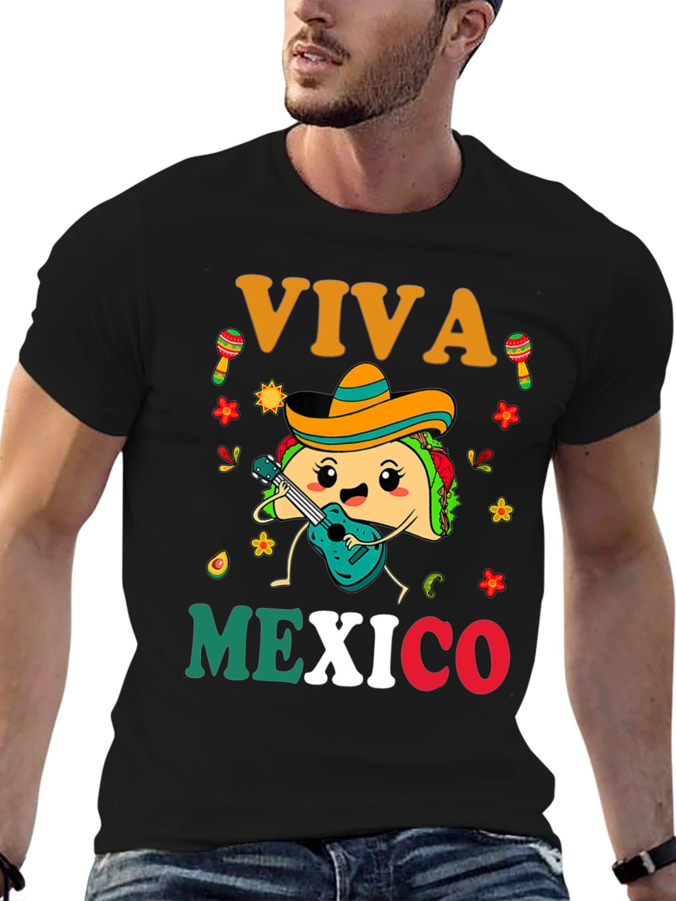 Viva Mexico Taco T-Shirt