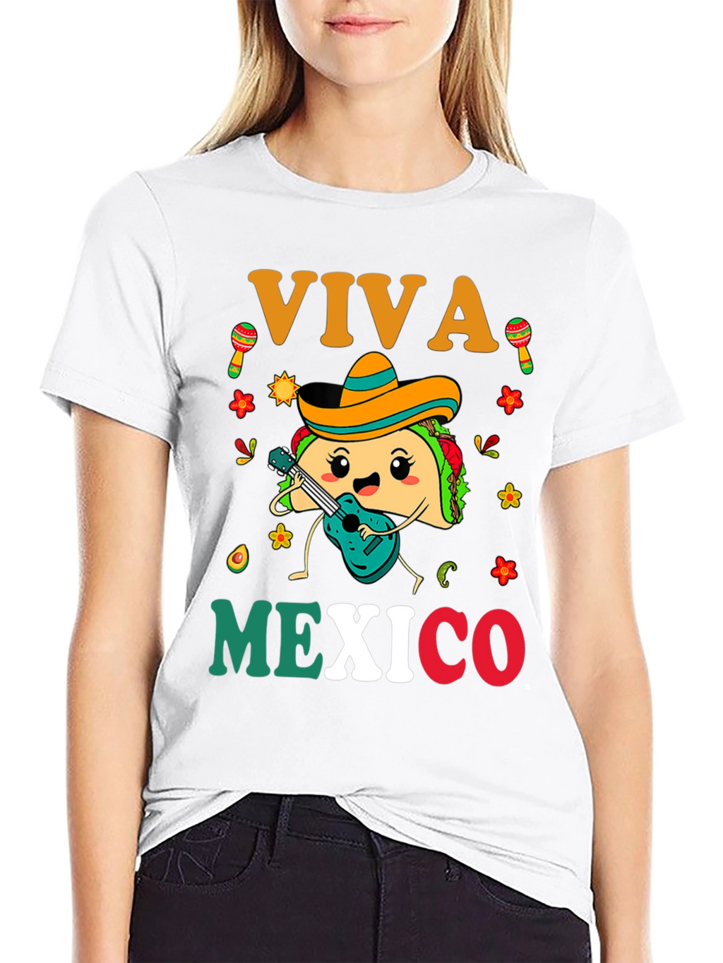 Viva Mexico Taco T-Shirt