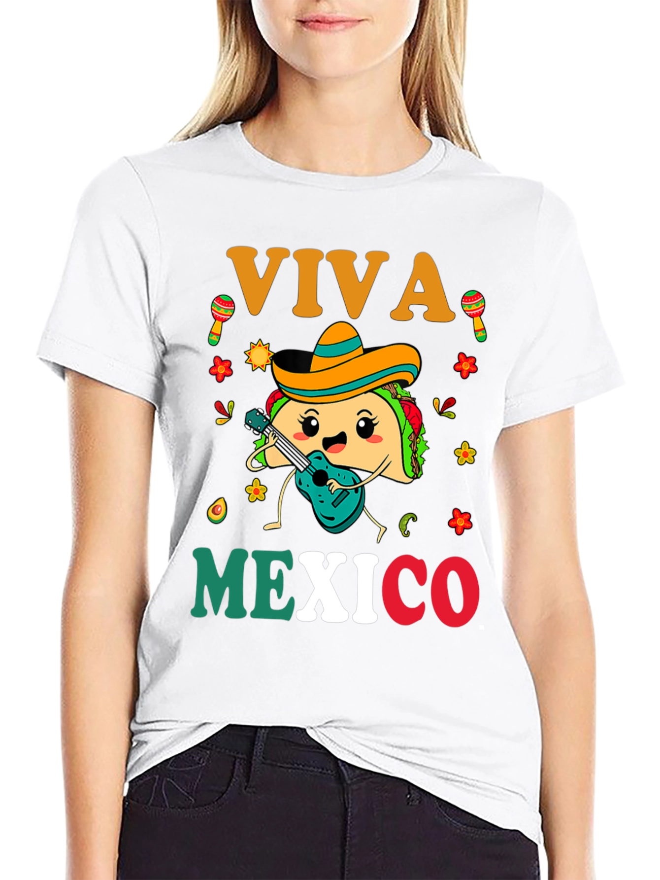 Viva Mexico Taco T-Shirt