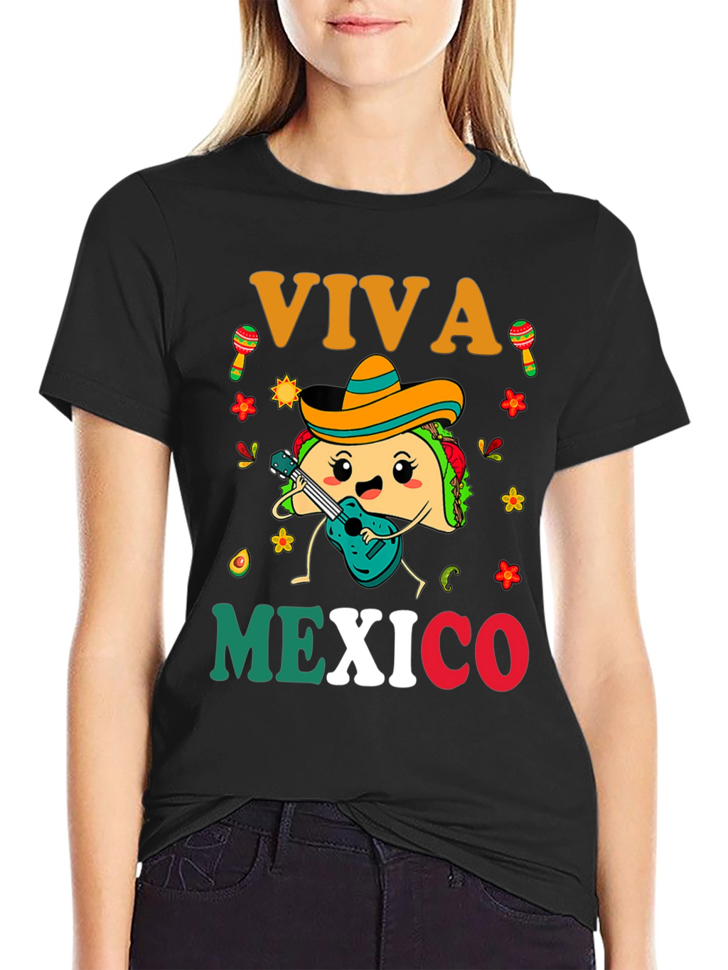 Viva Mexico Taco T-Shirt