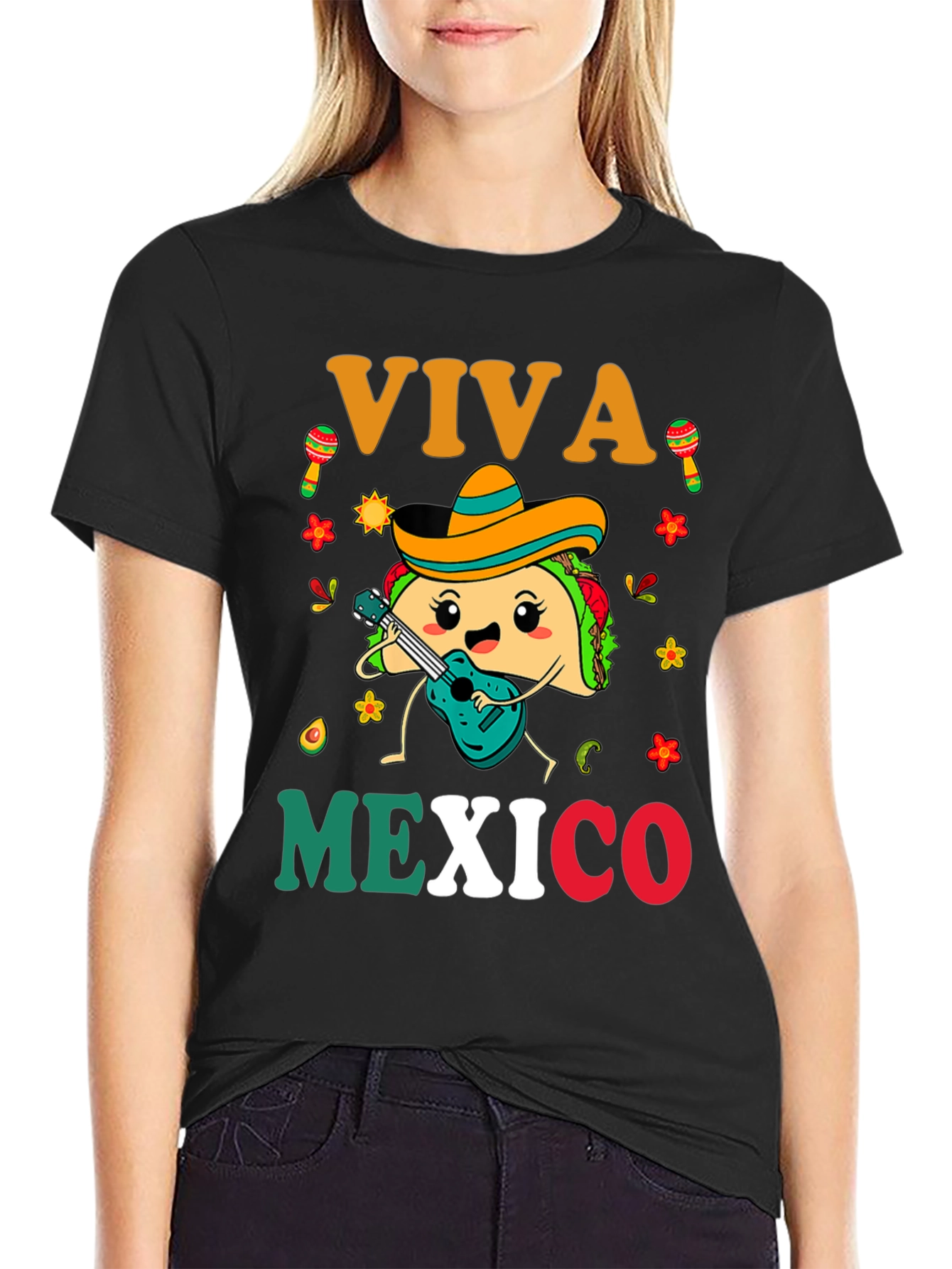 Viva Mexico Taco T-Shirt