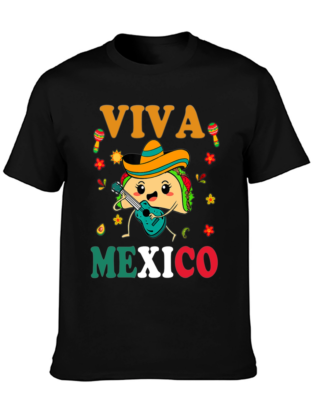 Viva Mexico Taco T-Shirt
