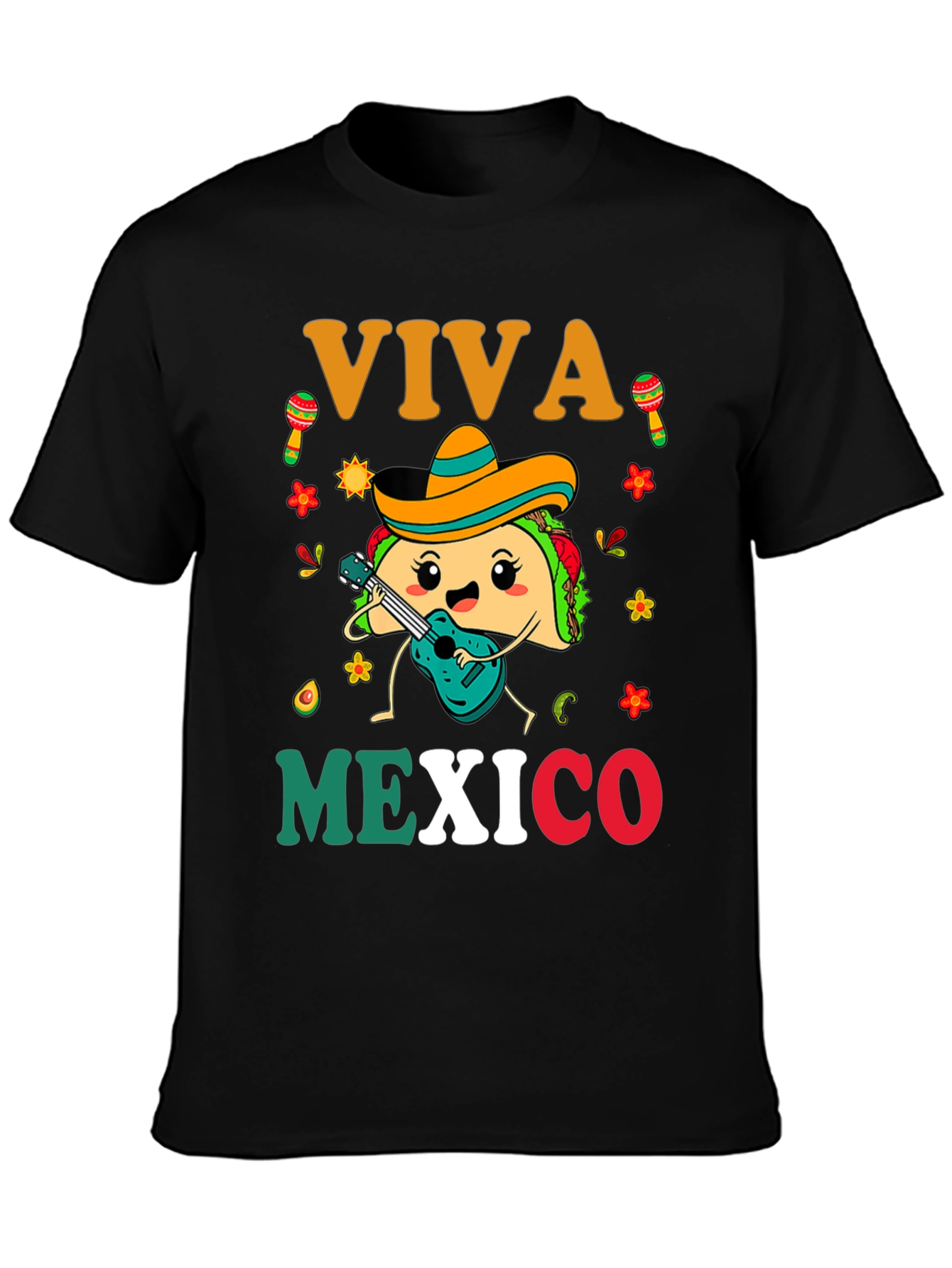 Viva Mexico Taco T-Shirt
