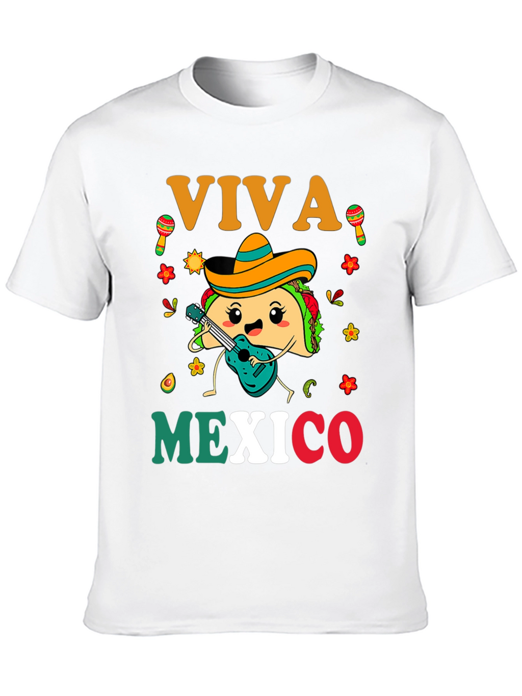 Viva Mexico Taco T-Shirt