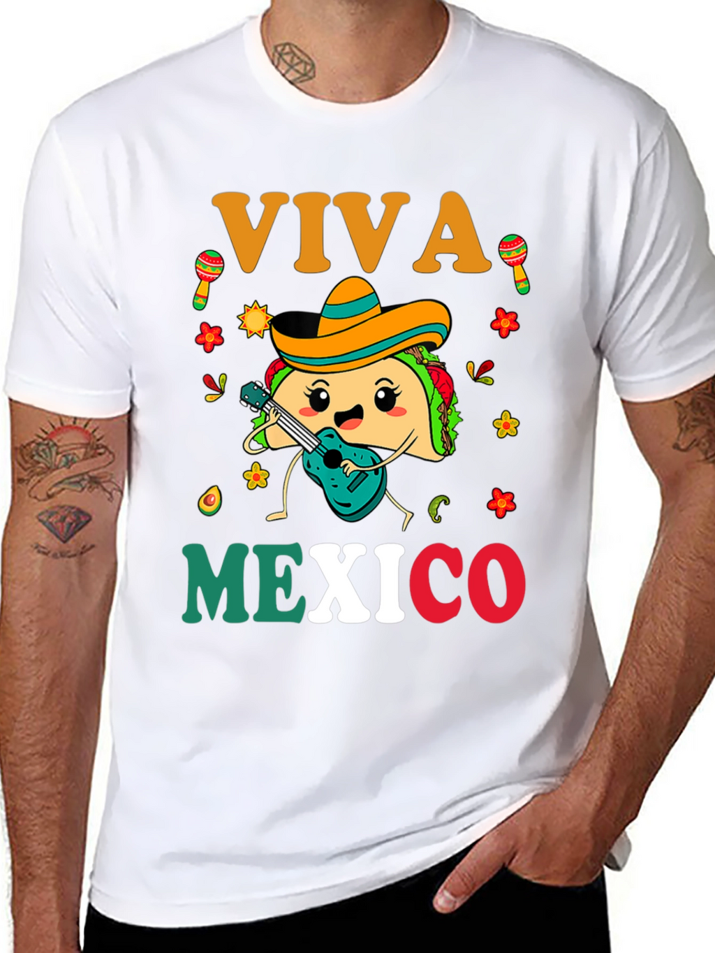 Viva Mexico Taco T-Shirt