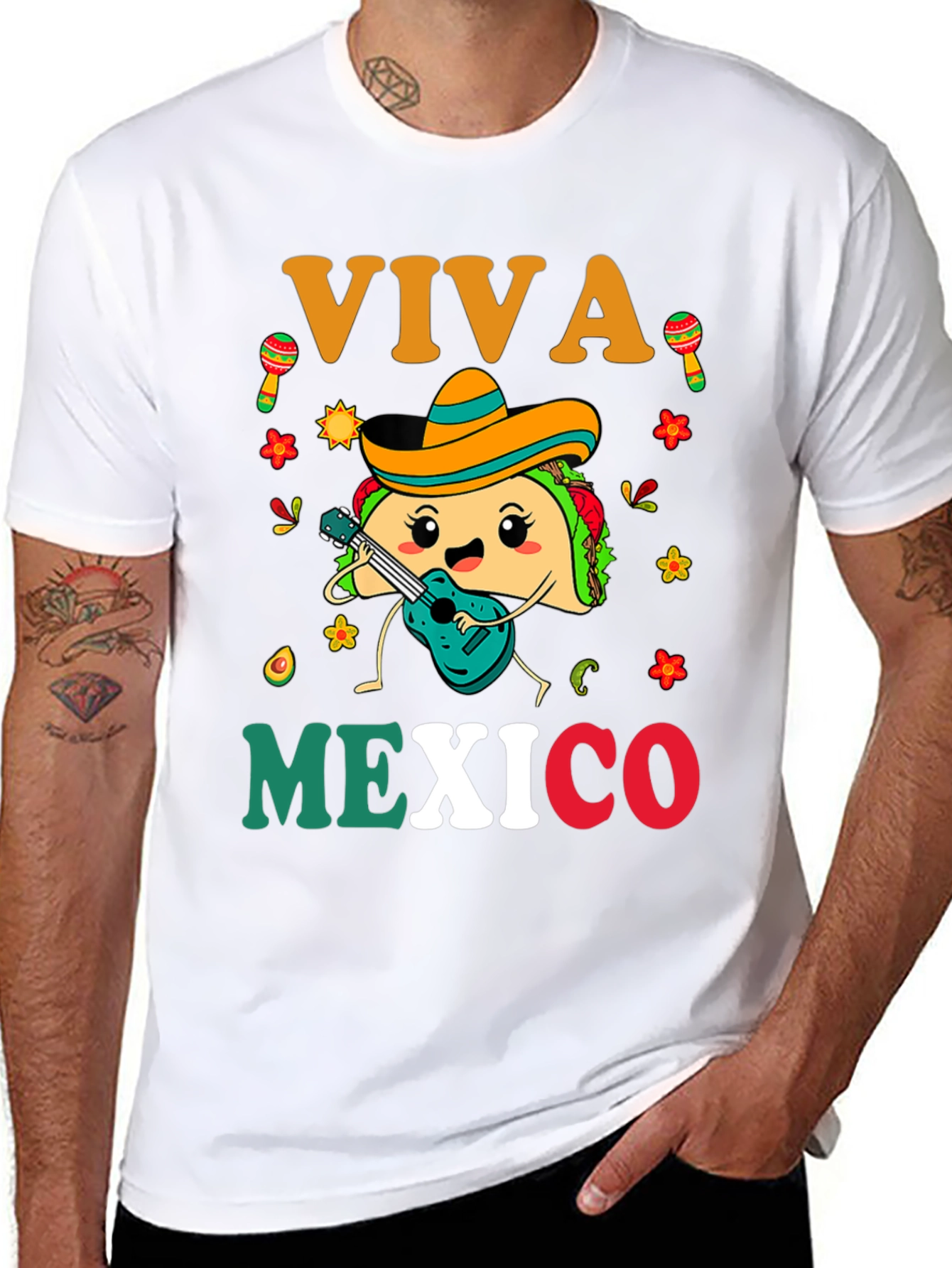 Viva Mexico Taco T-Shirt