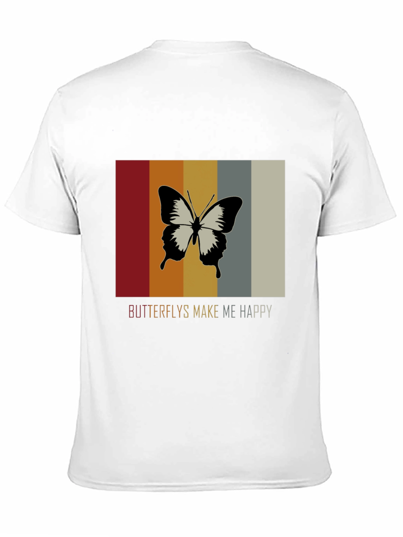 Butterflies Make Me Happy Graphic Tee