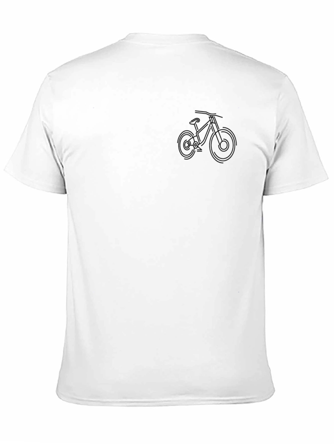 Black Bike Graphic Tee - Ride in Style