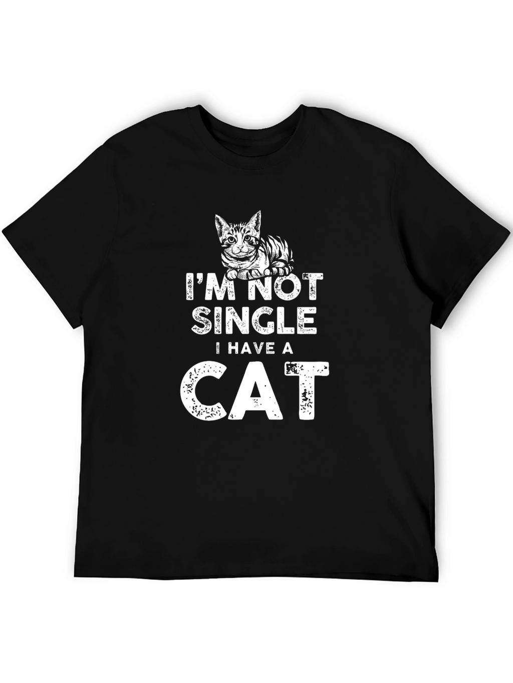 Im Not Single I Have A Cat T-Shirt