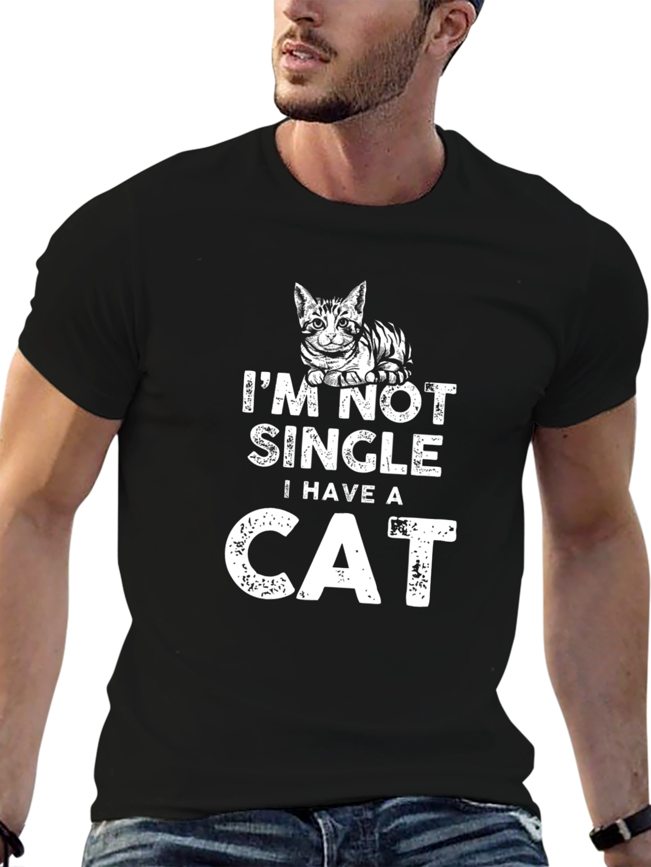 Im Not Single I Have A Cat T-Shirt