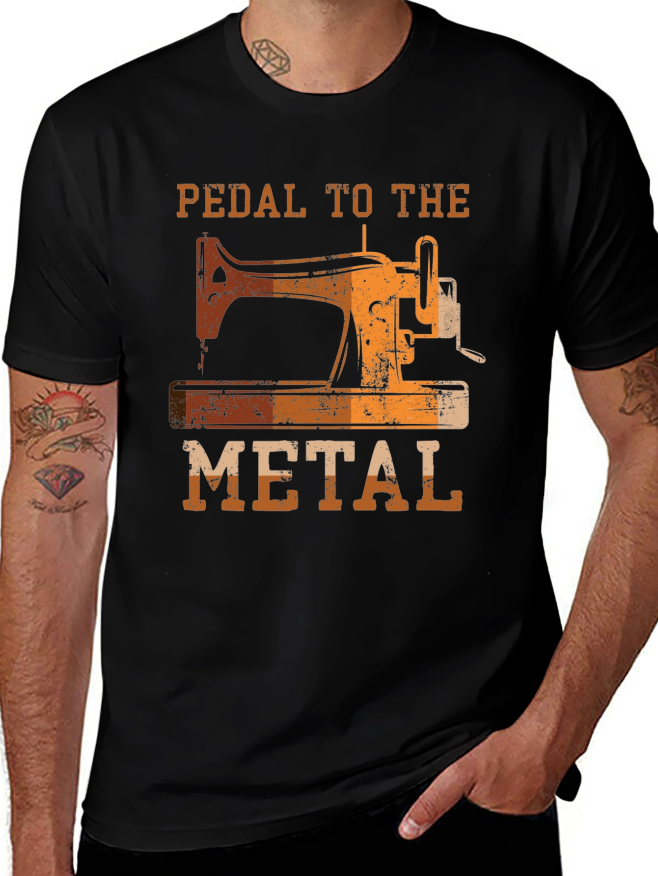 Pedal to the Metal Sewing T-Shirt