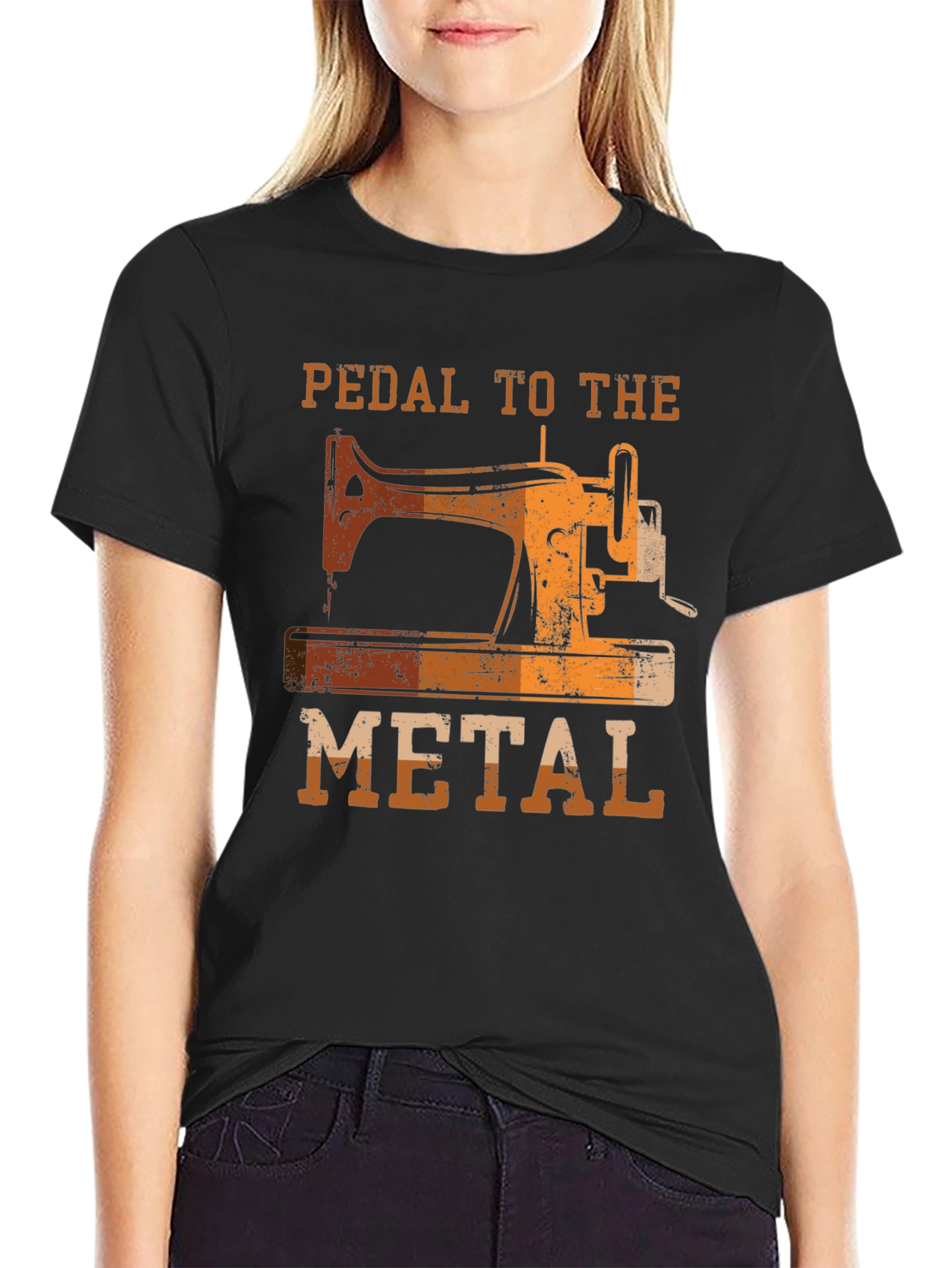 Pedal to the Metal Sewing T-Shirt