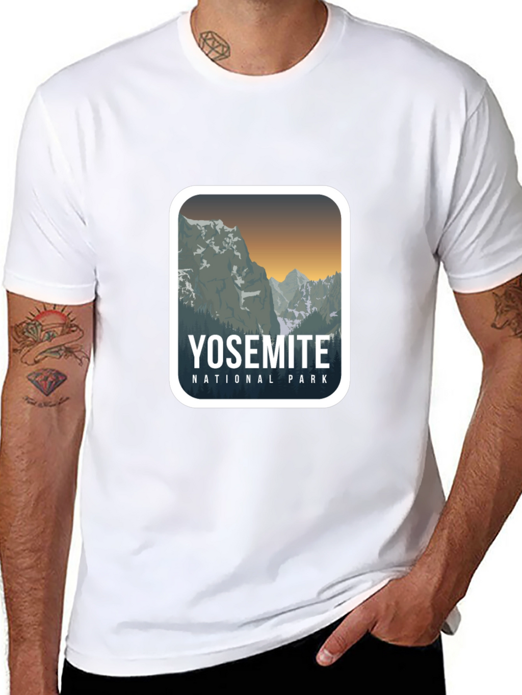 Yosemite National Park Graphic T-Shirt