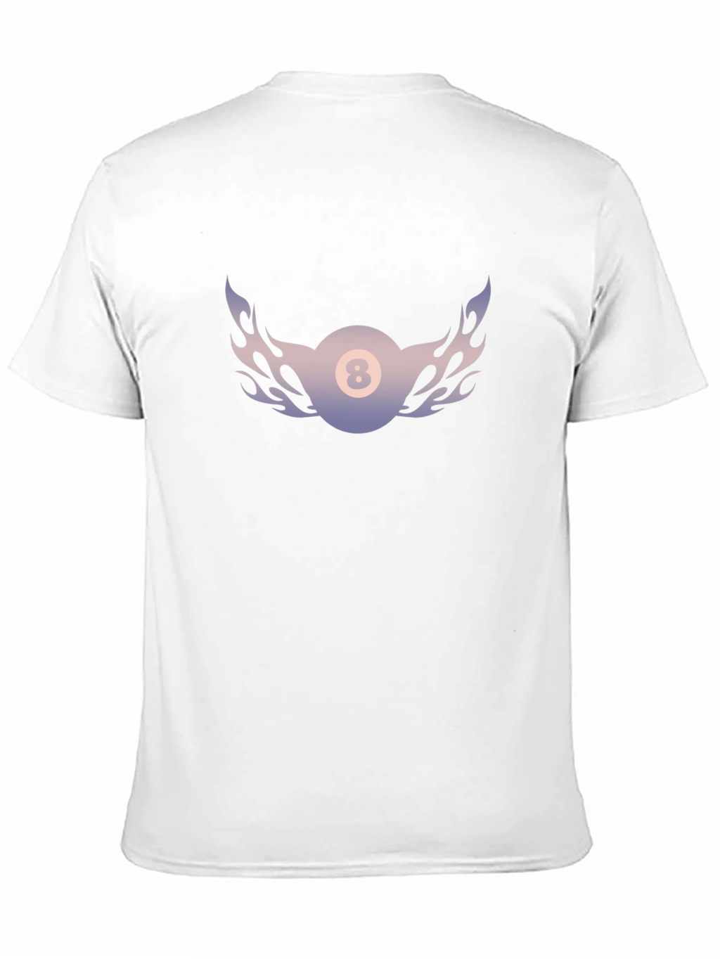 Flaming 8-Ball T-Shirt - Cool Graphic Tee