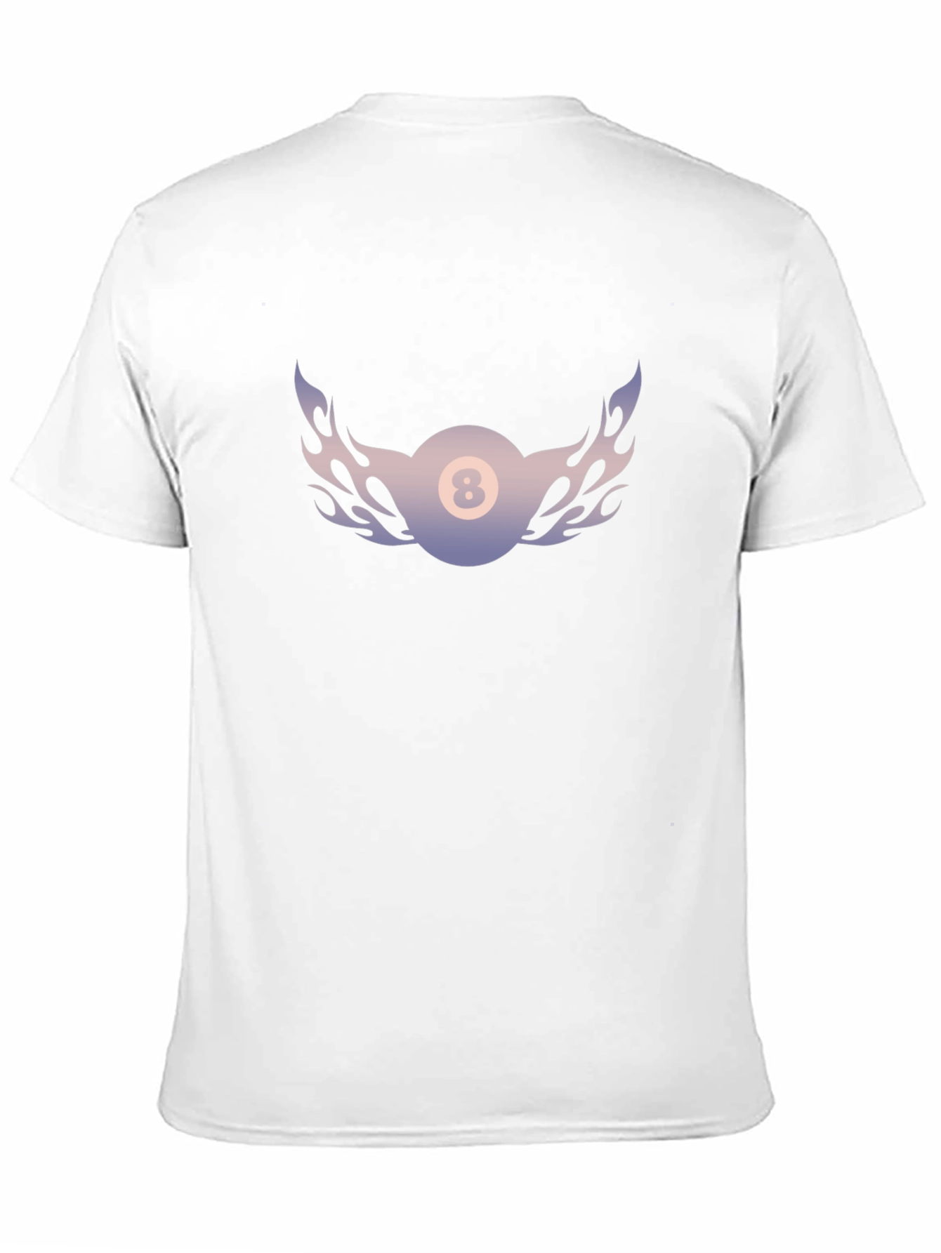 Flaming 8-Ball T-Shirt - Cool Graphic Tee