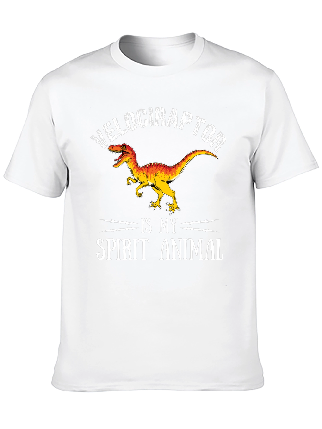 Velociraptor Spirit Animal Graphic Tee