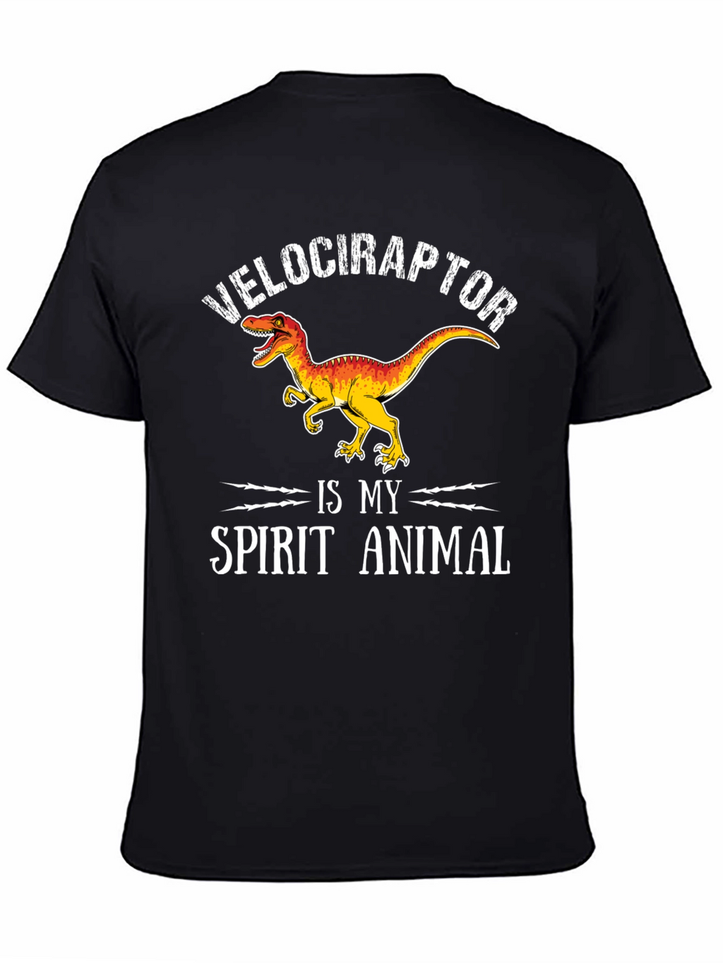 Velociraptor Spirit Animal Graphic Tee