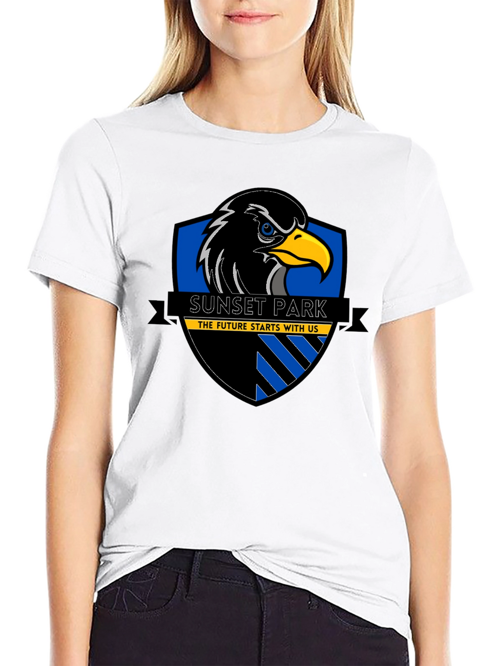 Sunset Park Eagle Black T-Shirt