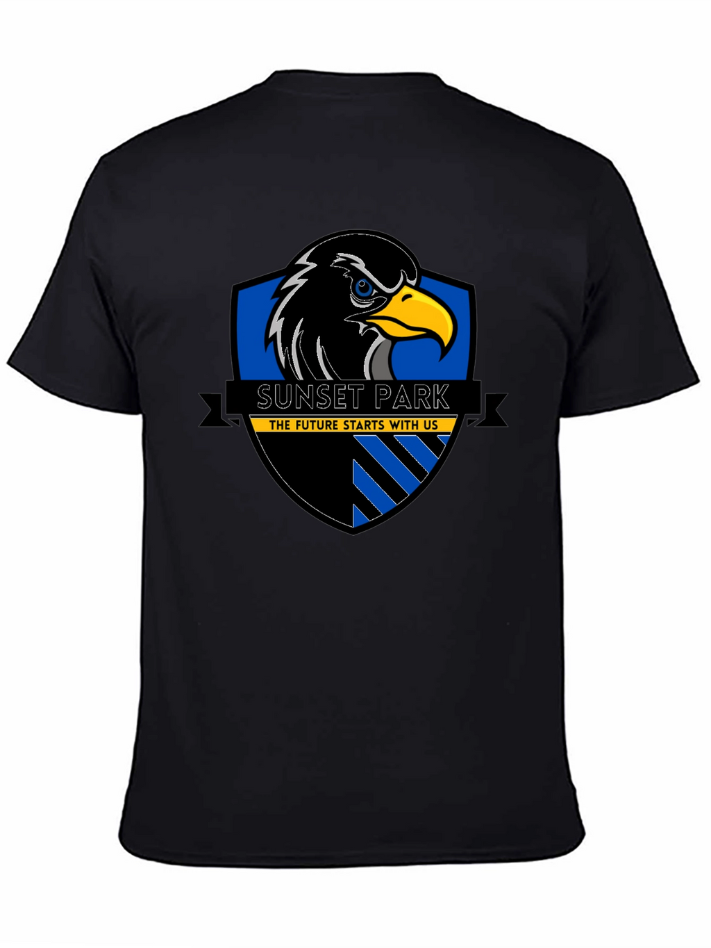 Sunset Park Eagle Black T-Shirt