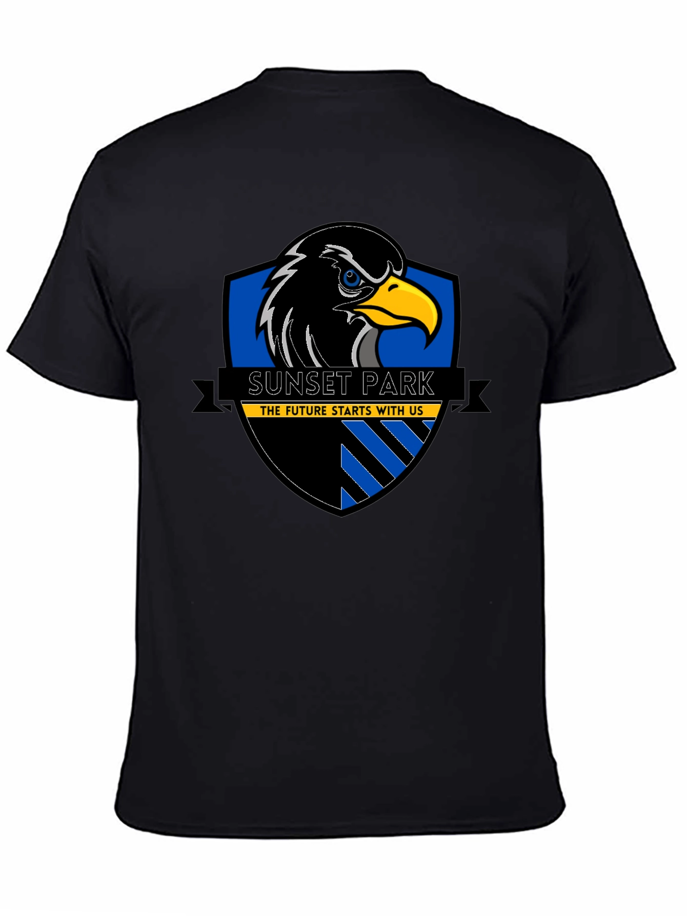 Sunset Park Eagle Black T-Shirt