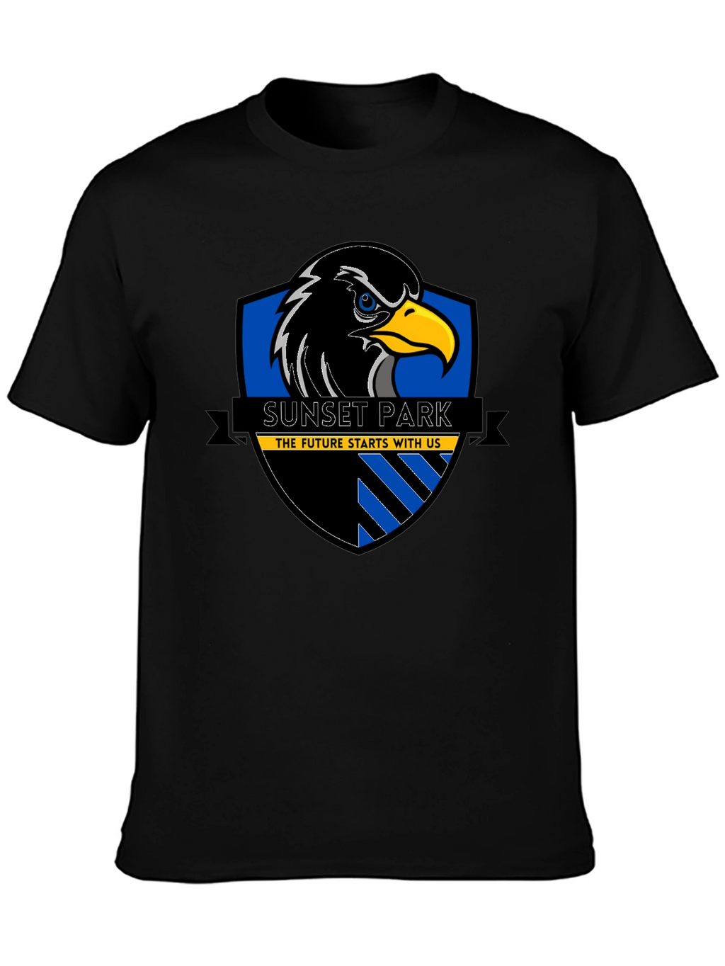 Sunset Park Eagle Black T-Shirt