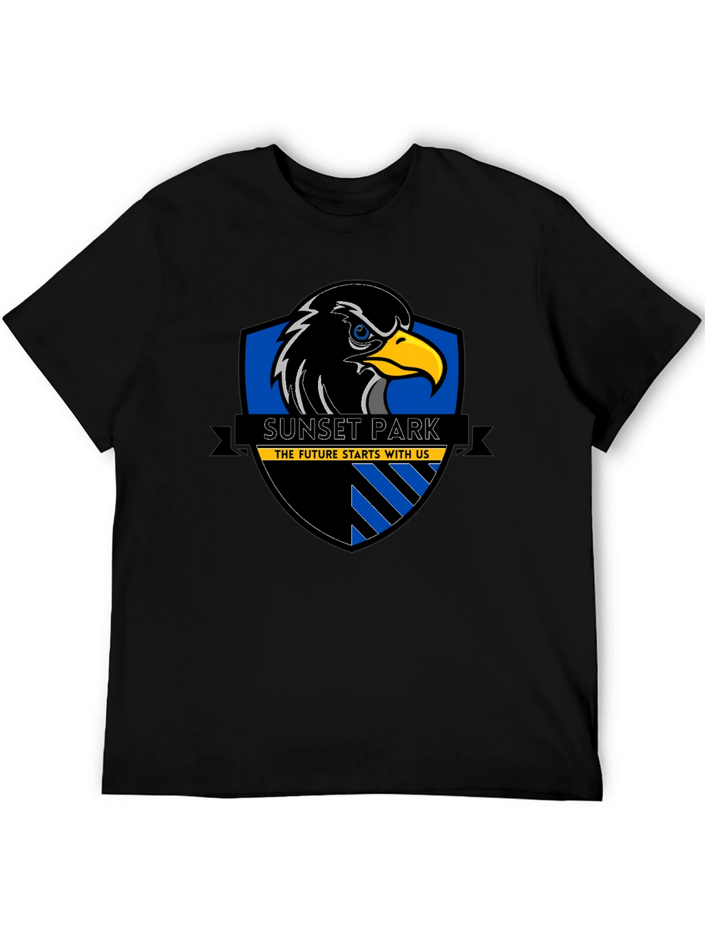 Sunset Park Eagle Black T-Shirt