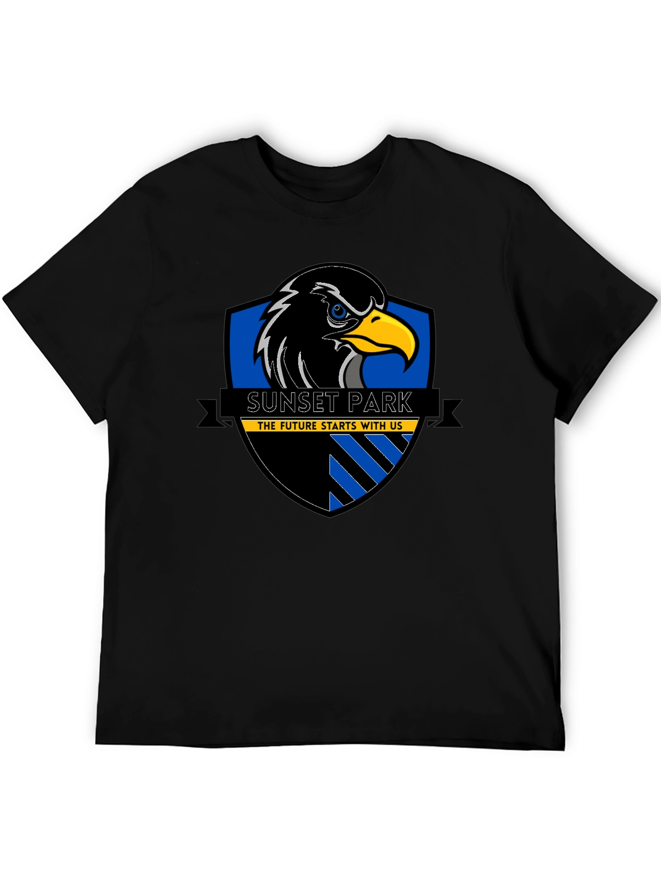 Sunset Park Eagle Black T-Shirt