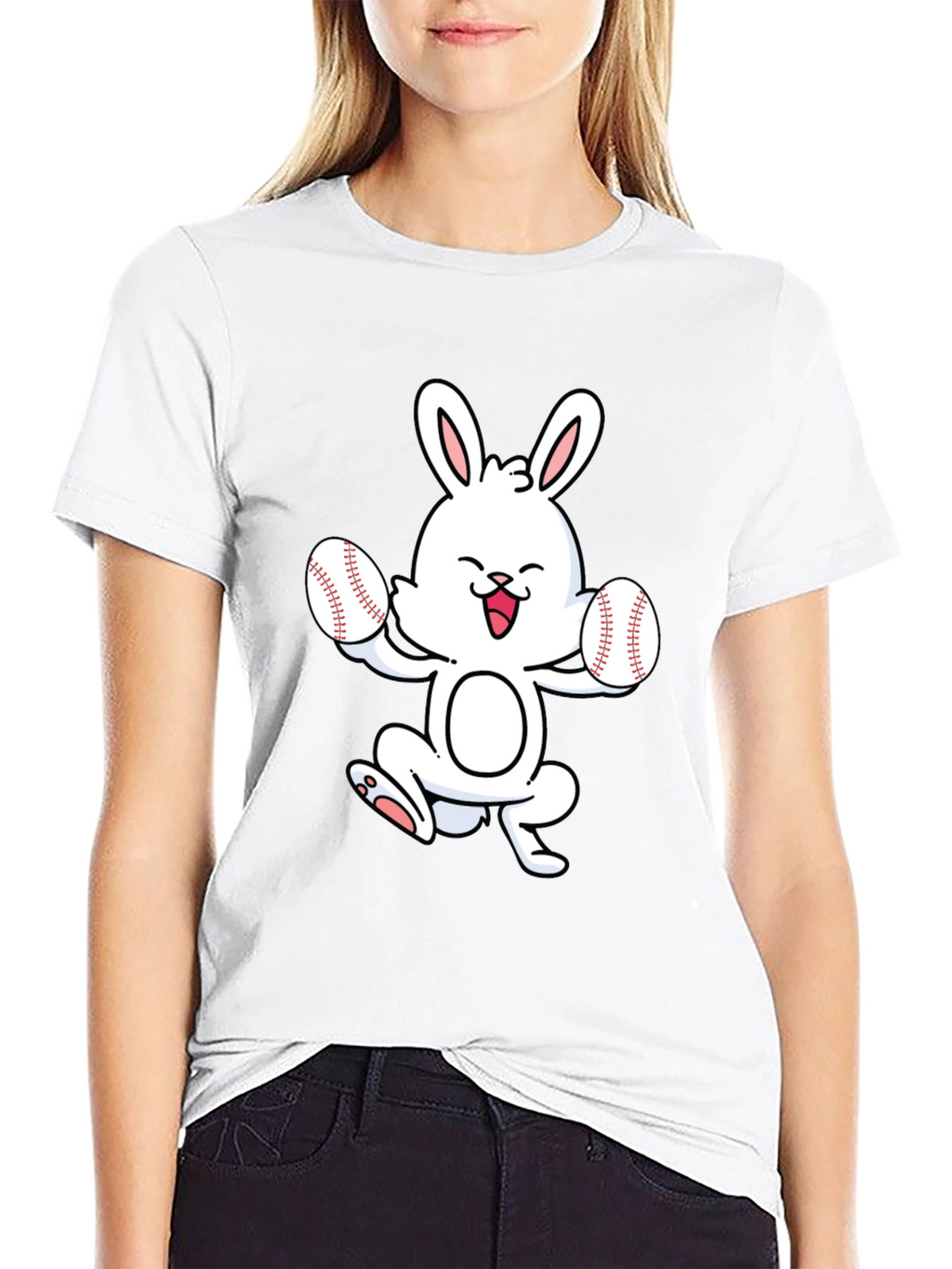 Bunny Baseball T-Shirt