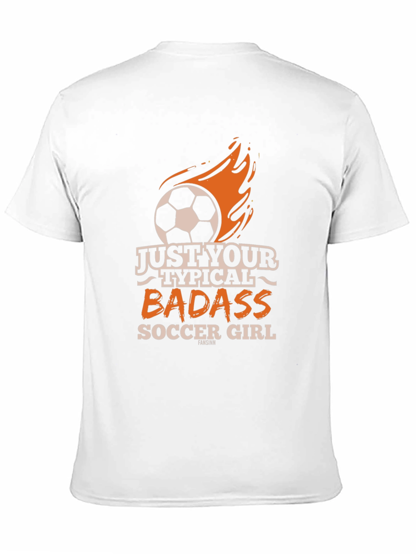 Badass Soccer Girl Graphic T-Shirt