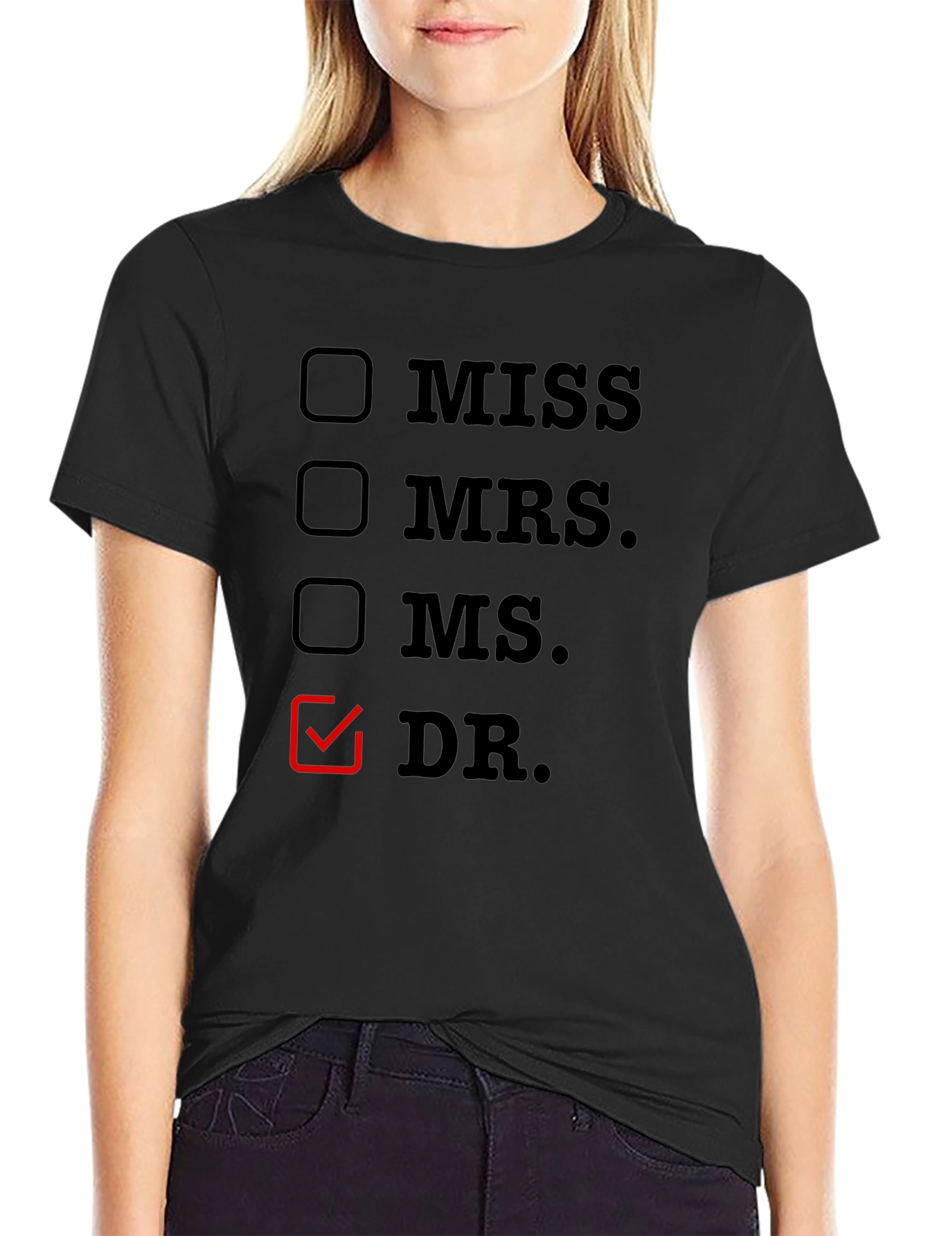 Dr. Checkbox Tee - Novelty Doctor T-Shirt
