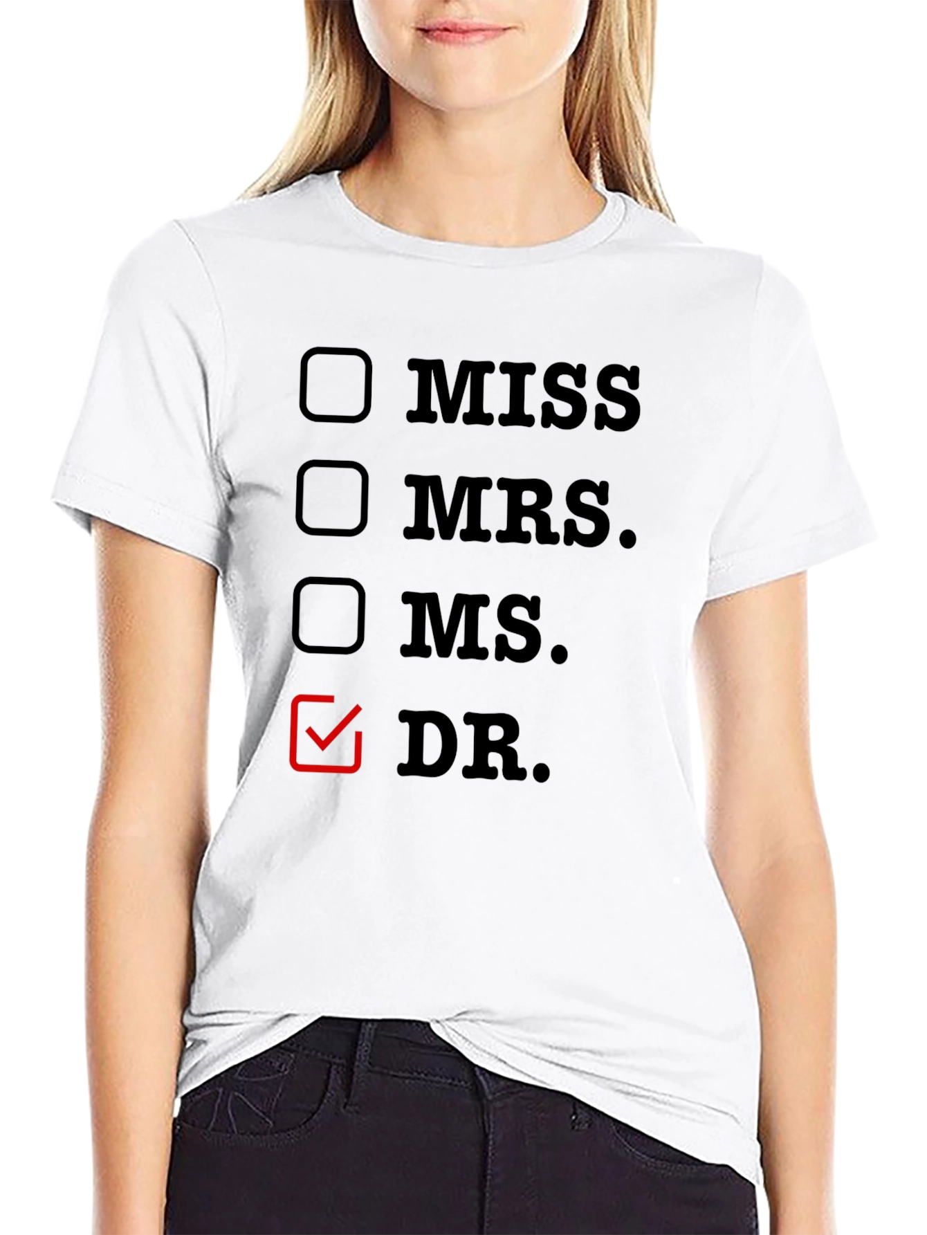 Dr. Checkbox Tee - Novelty Doctor T-Shirt