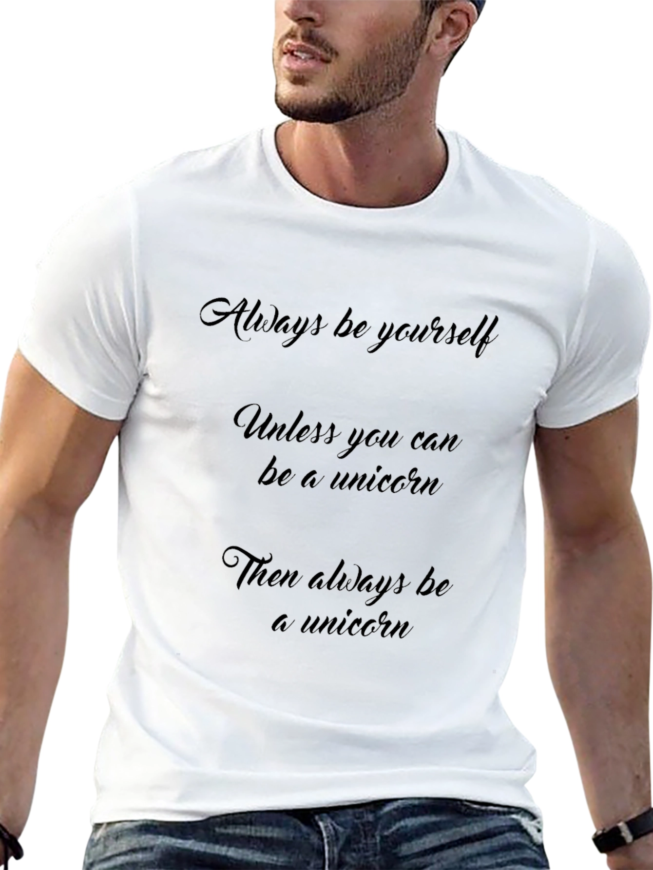 Always Be Yourself Black T-Shirt