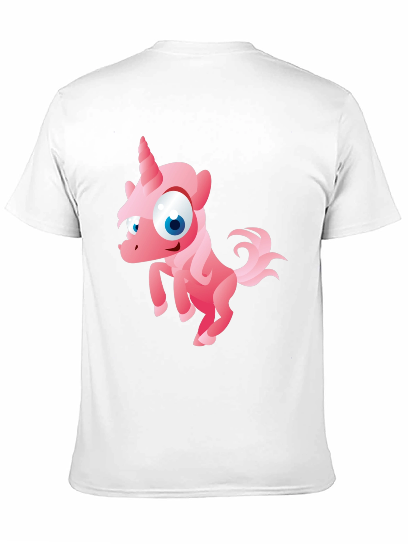 Black Unicorn Cartoon T-Shirt