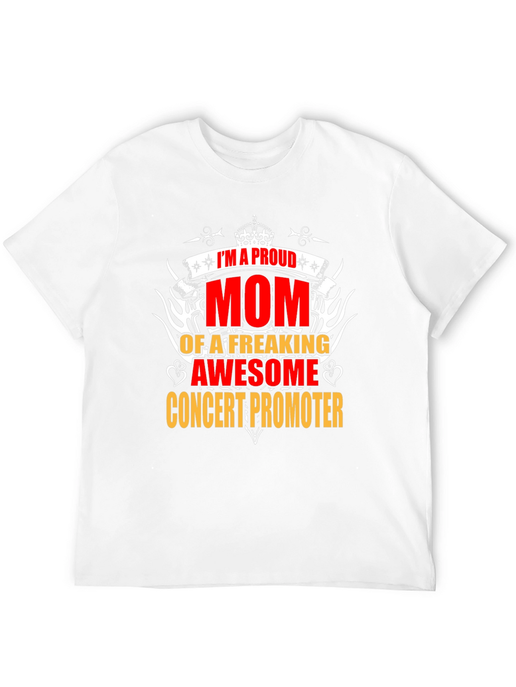 Proud Mom Concert Promoter T-Shirt - Awesome Graphic Tee