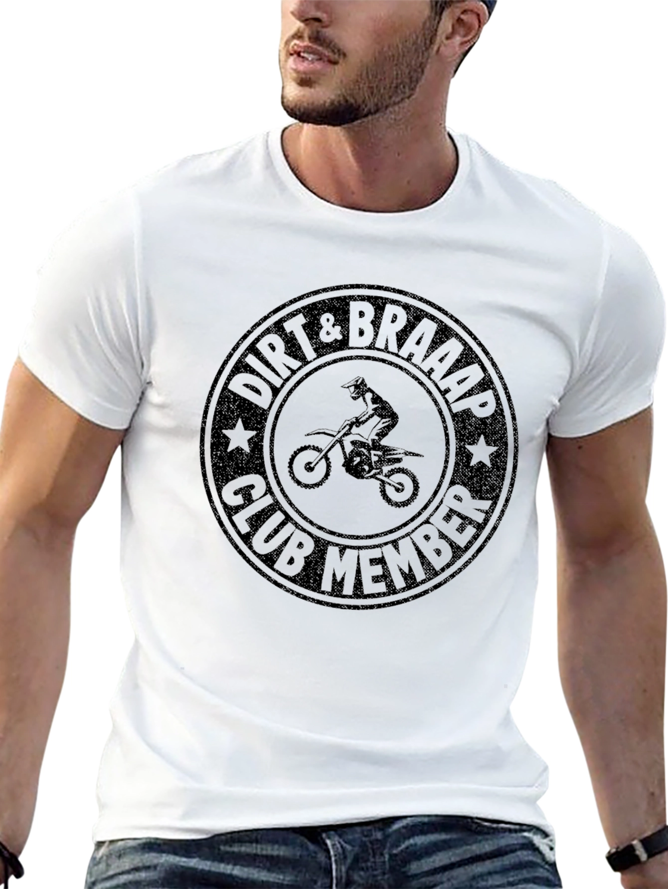 Dirt & Braaap Club Member Black T-Shirt