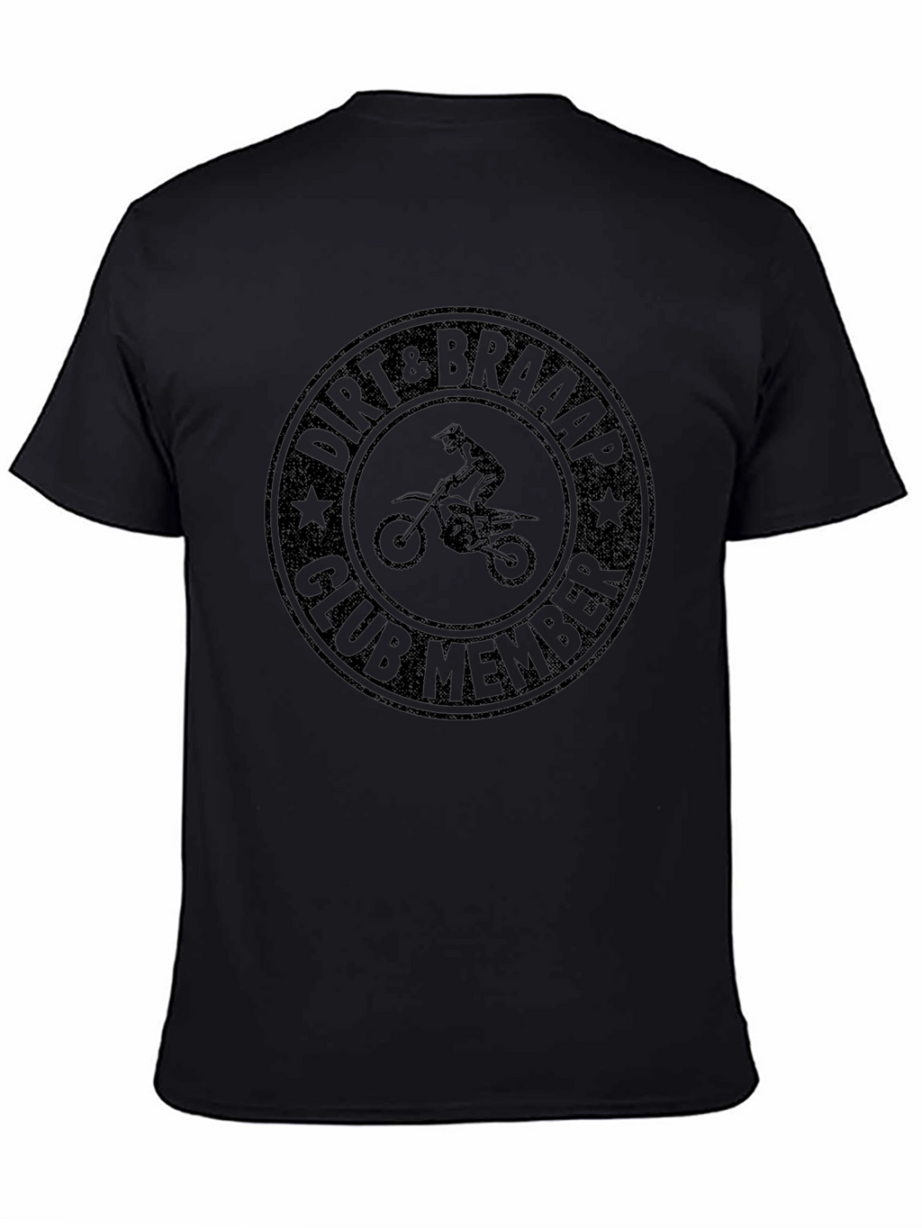 Dirt & Braaap Club Member Black T-Shirt