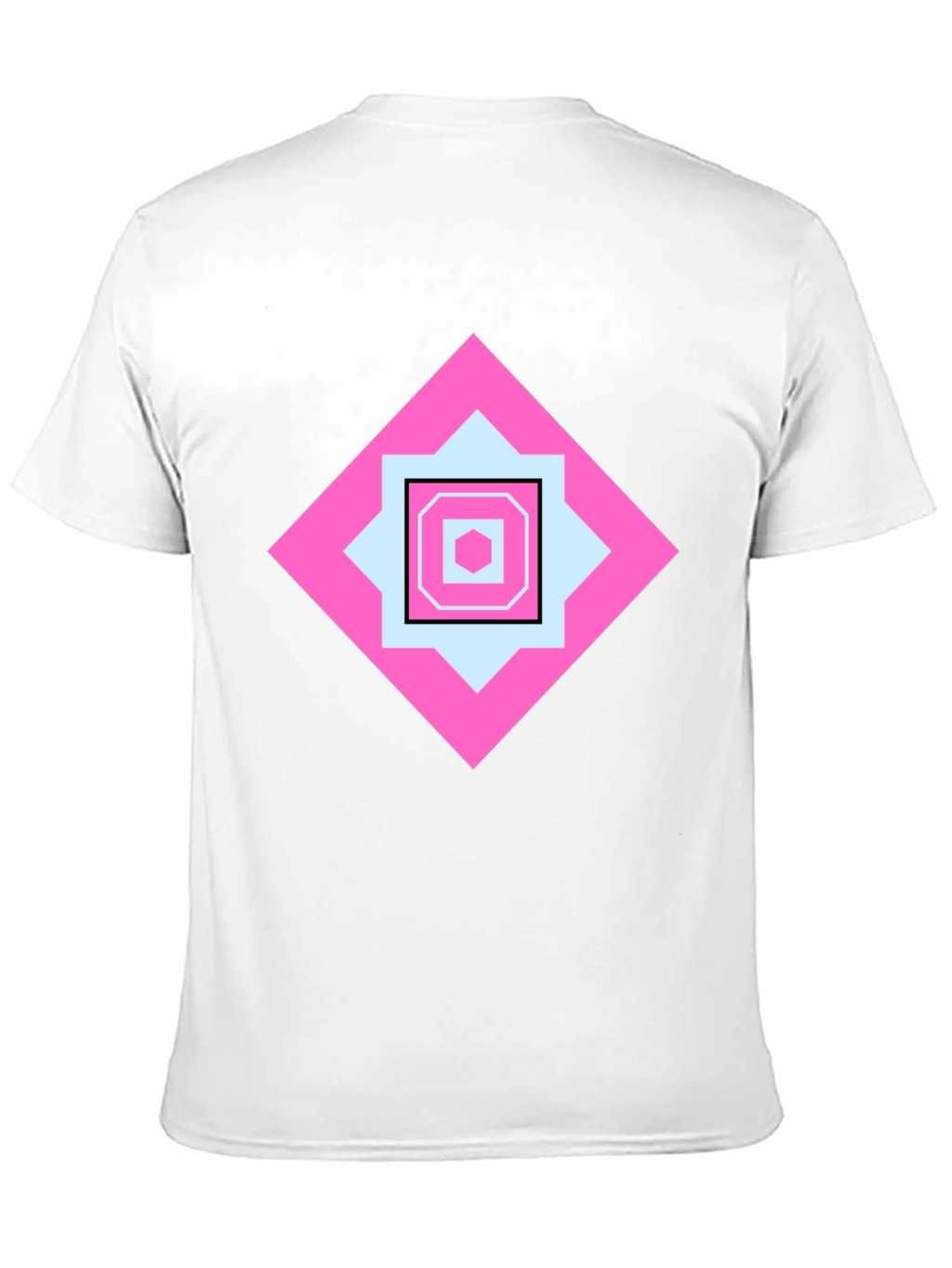 Geometric Pattern Tee - Stylish Casual Wear