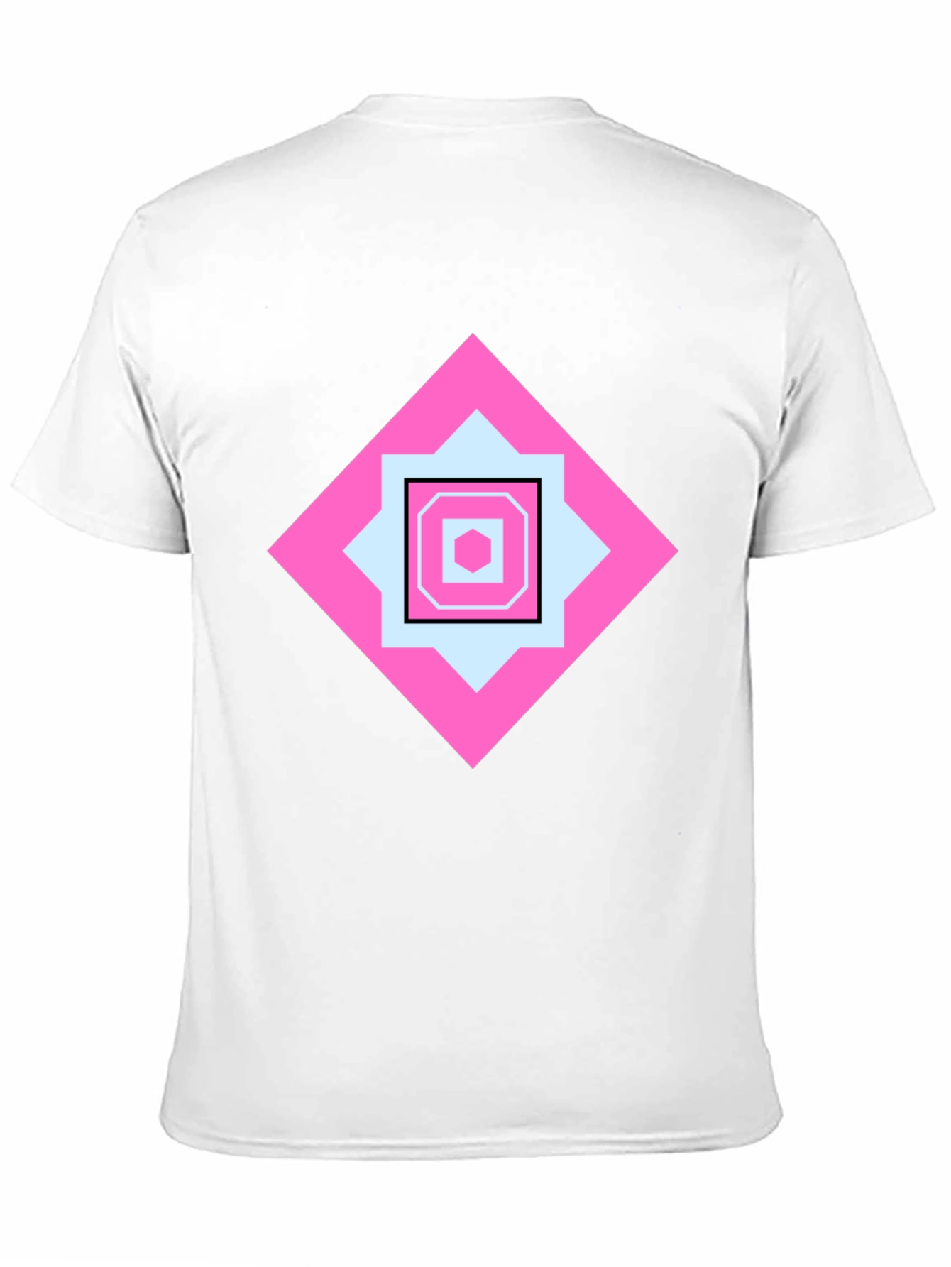 Geometric Pattern Tee - Stylish Casual Wear
