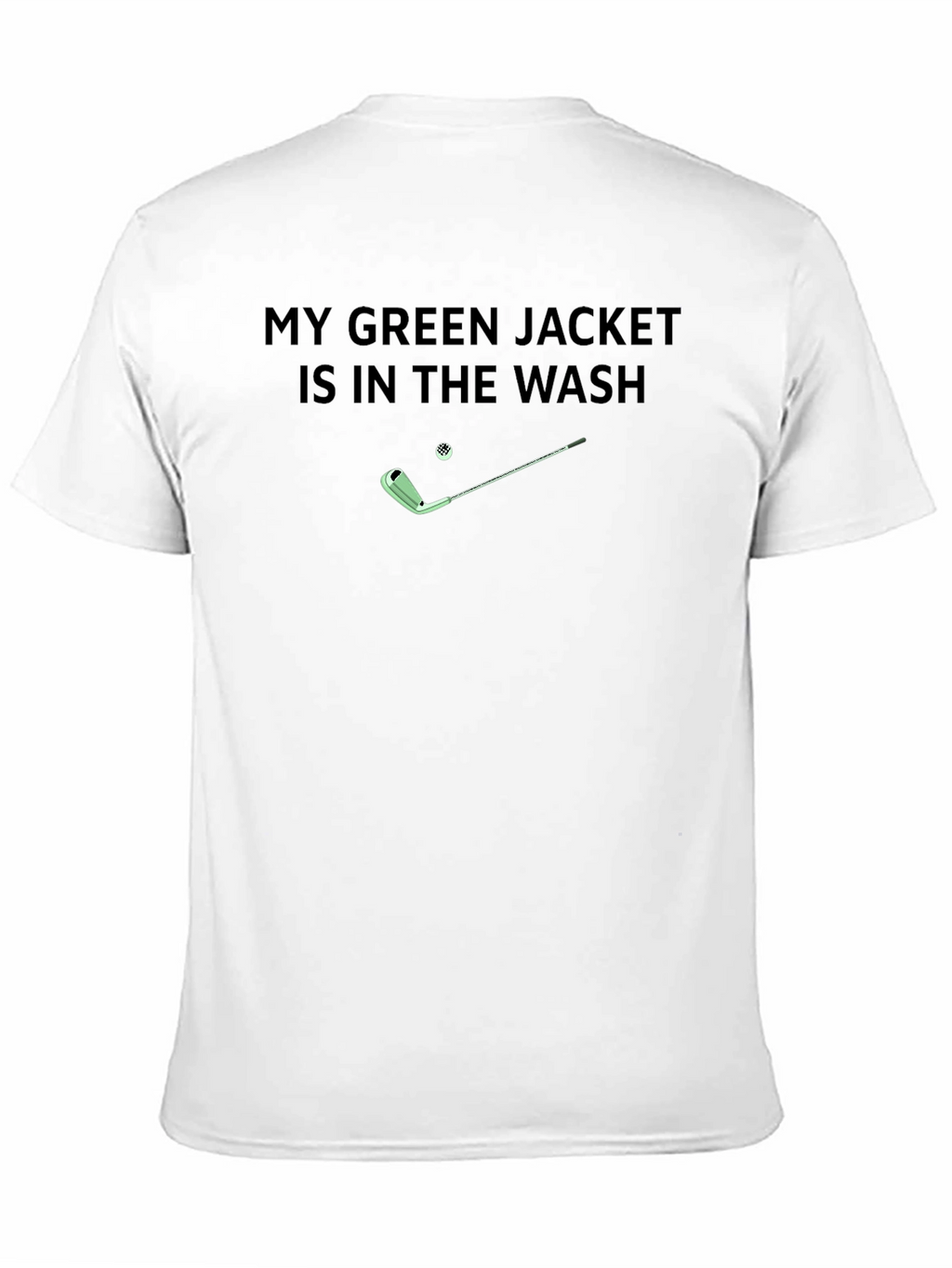 Green Jacket Wash Golf T-Shirt