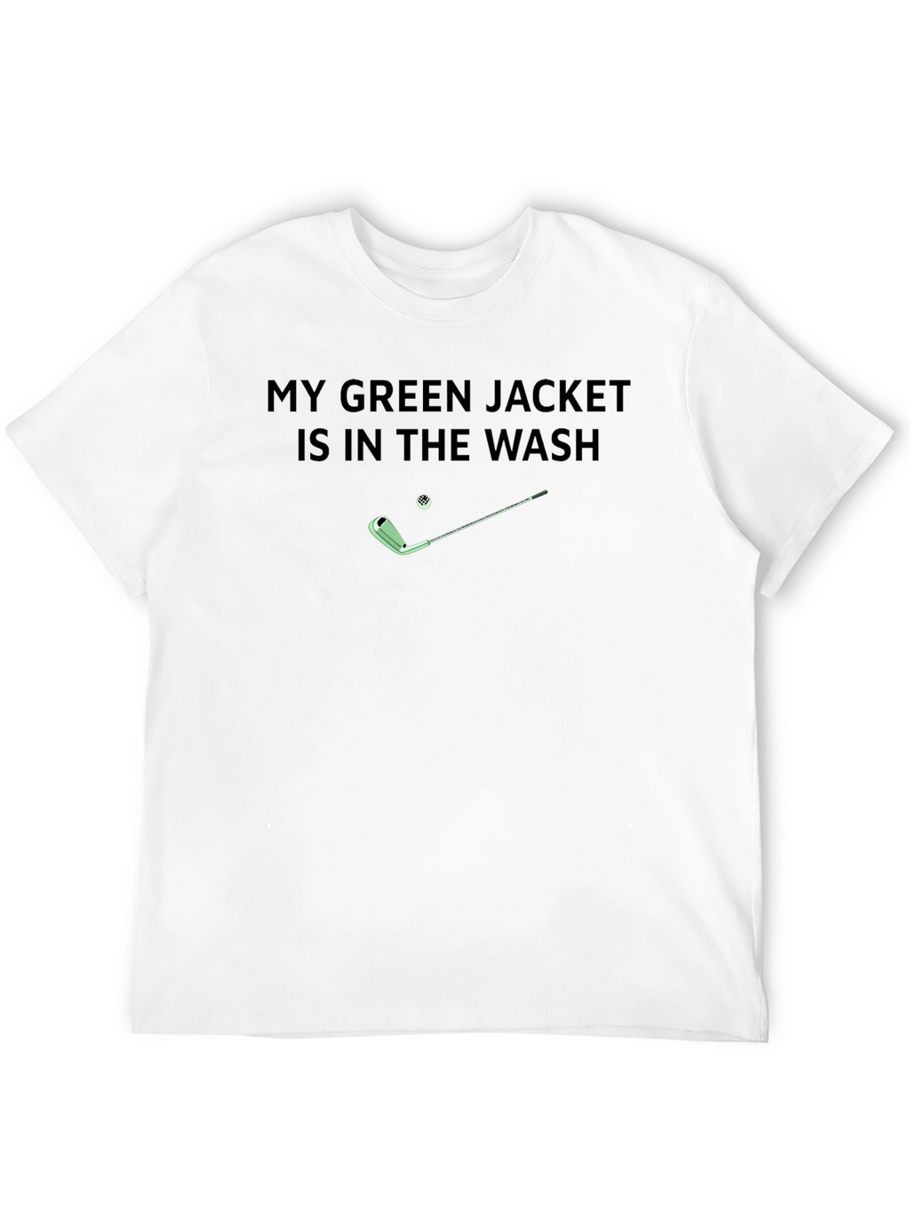 Green Jacket Wash Golf T-Shirt