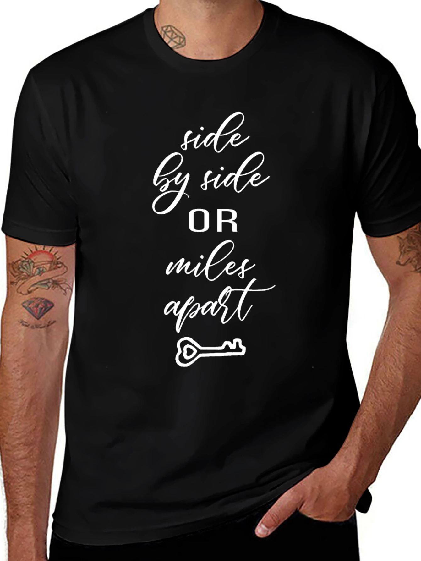 Side By Side Miles Apart T-Shirt