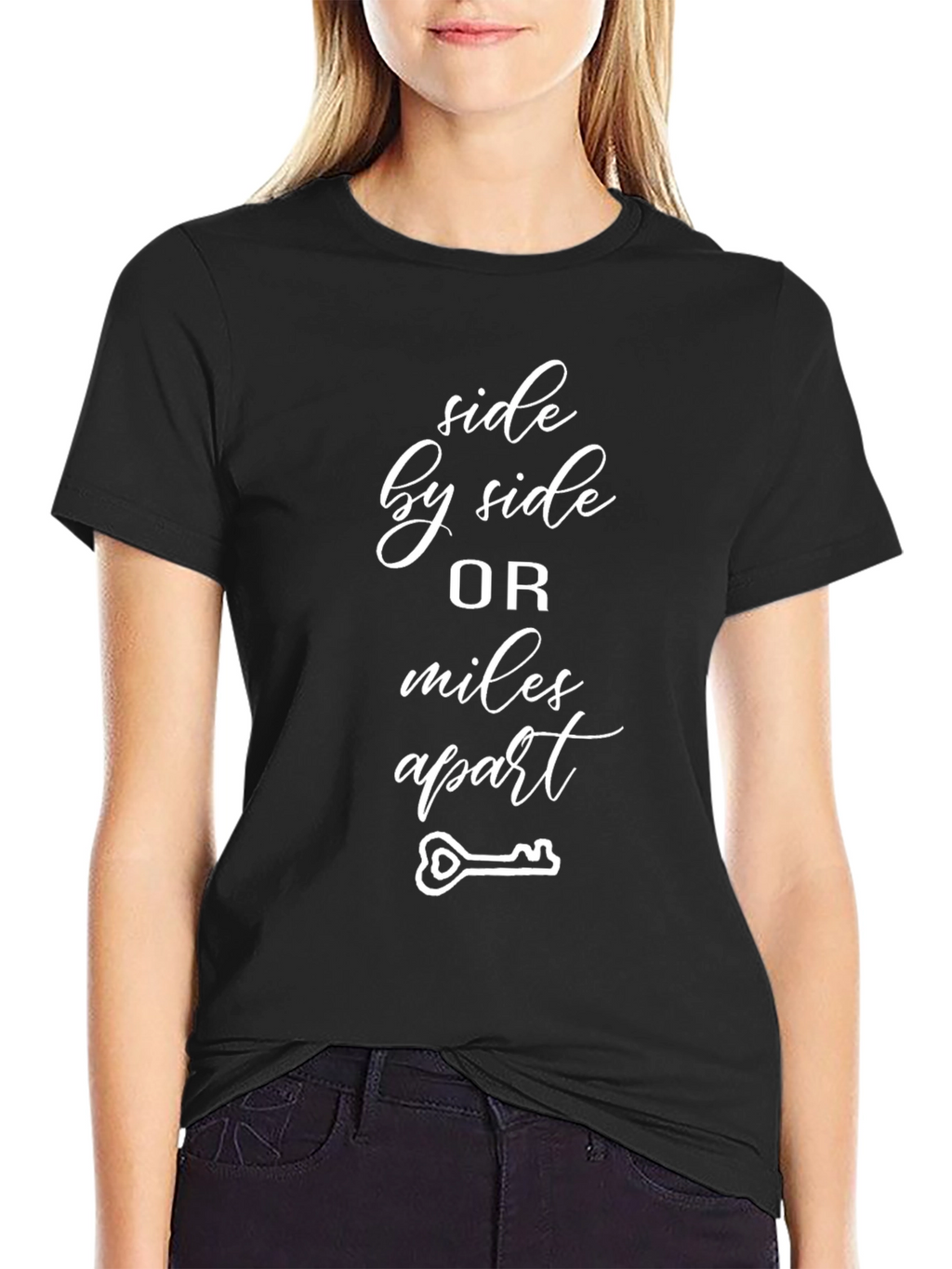 Side By Side Miles Apart T-Shirt