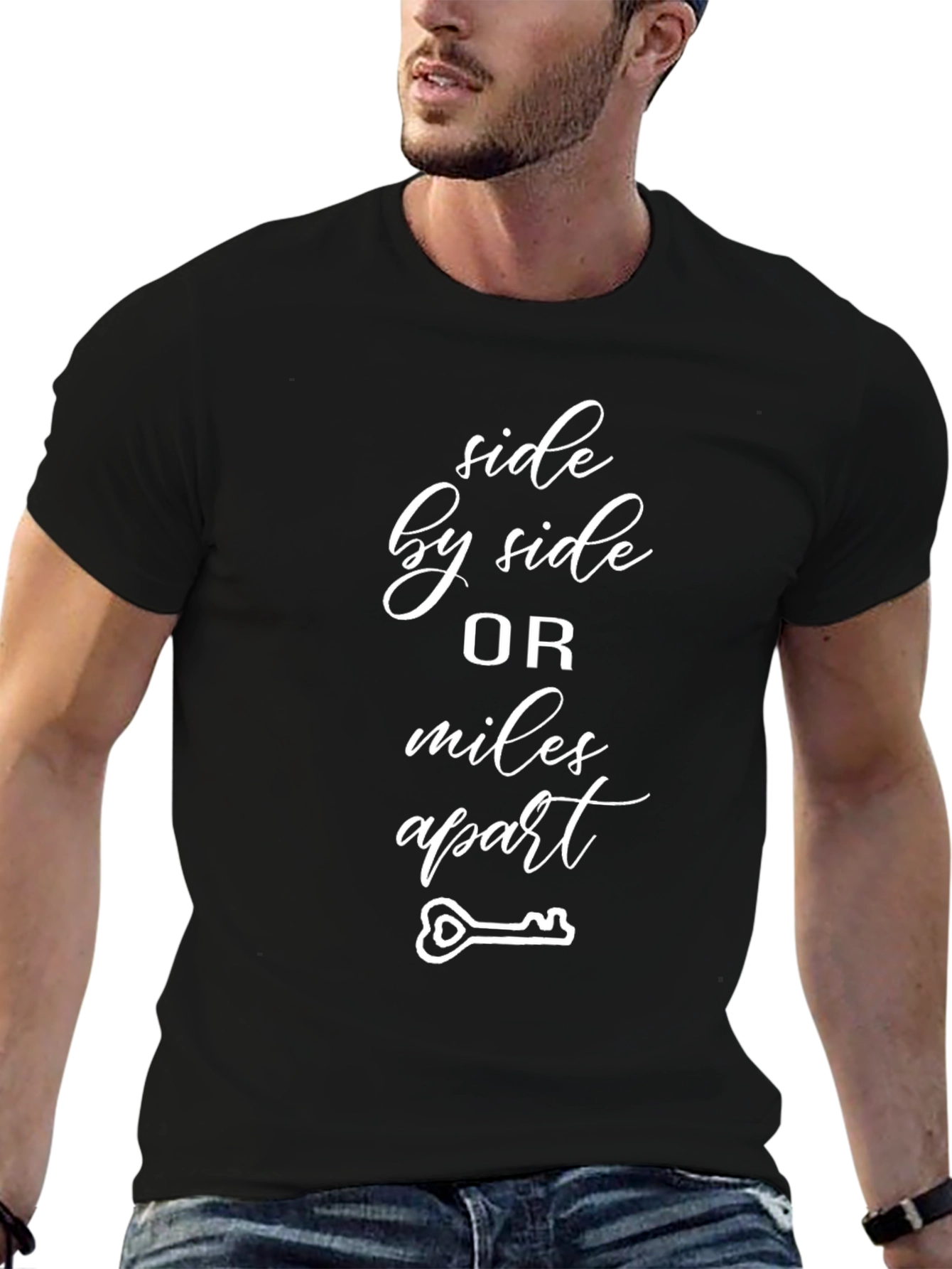 Side By Side Miles Apart T-Shirt