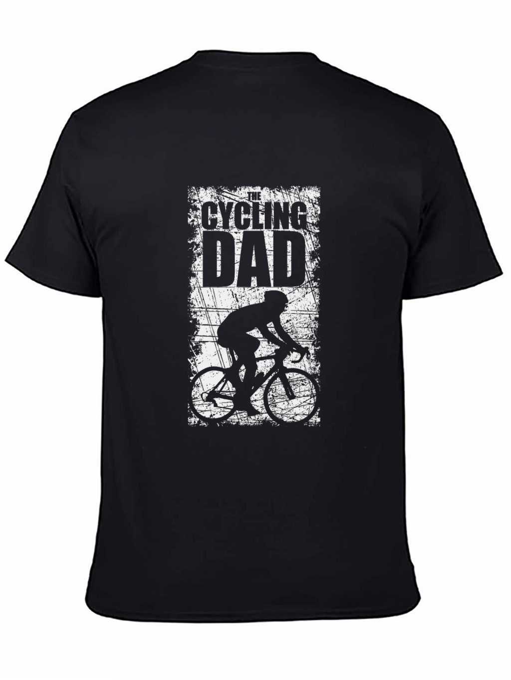 Cycling Dad Graphic Tee - Black
