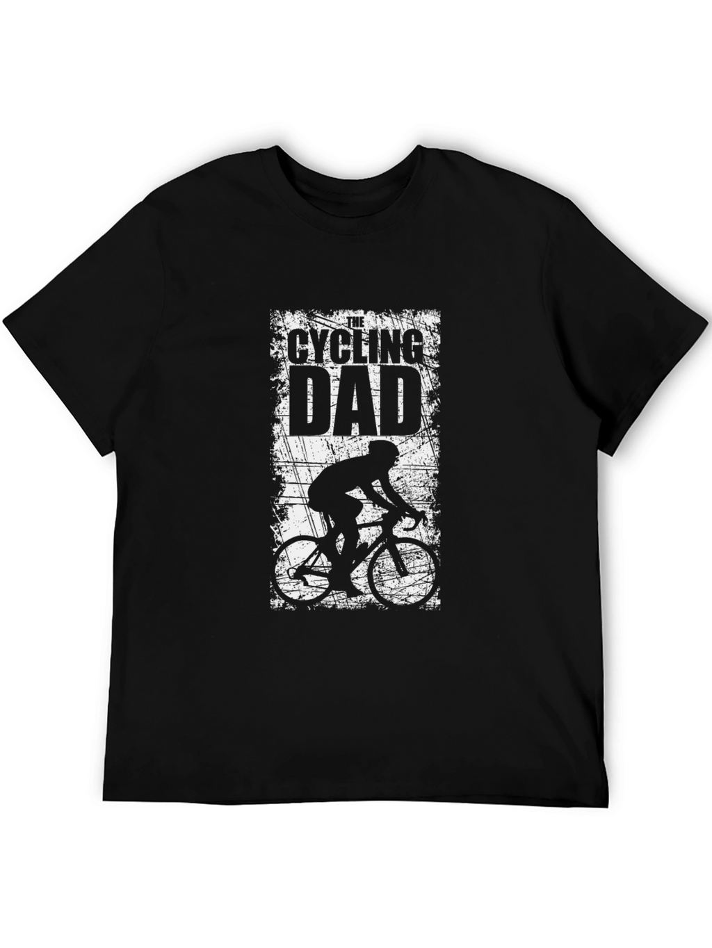 Cycling Dad Graphic Tee - Black