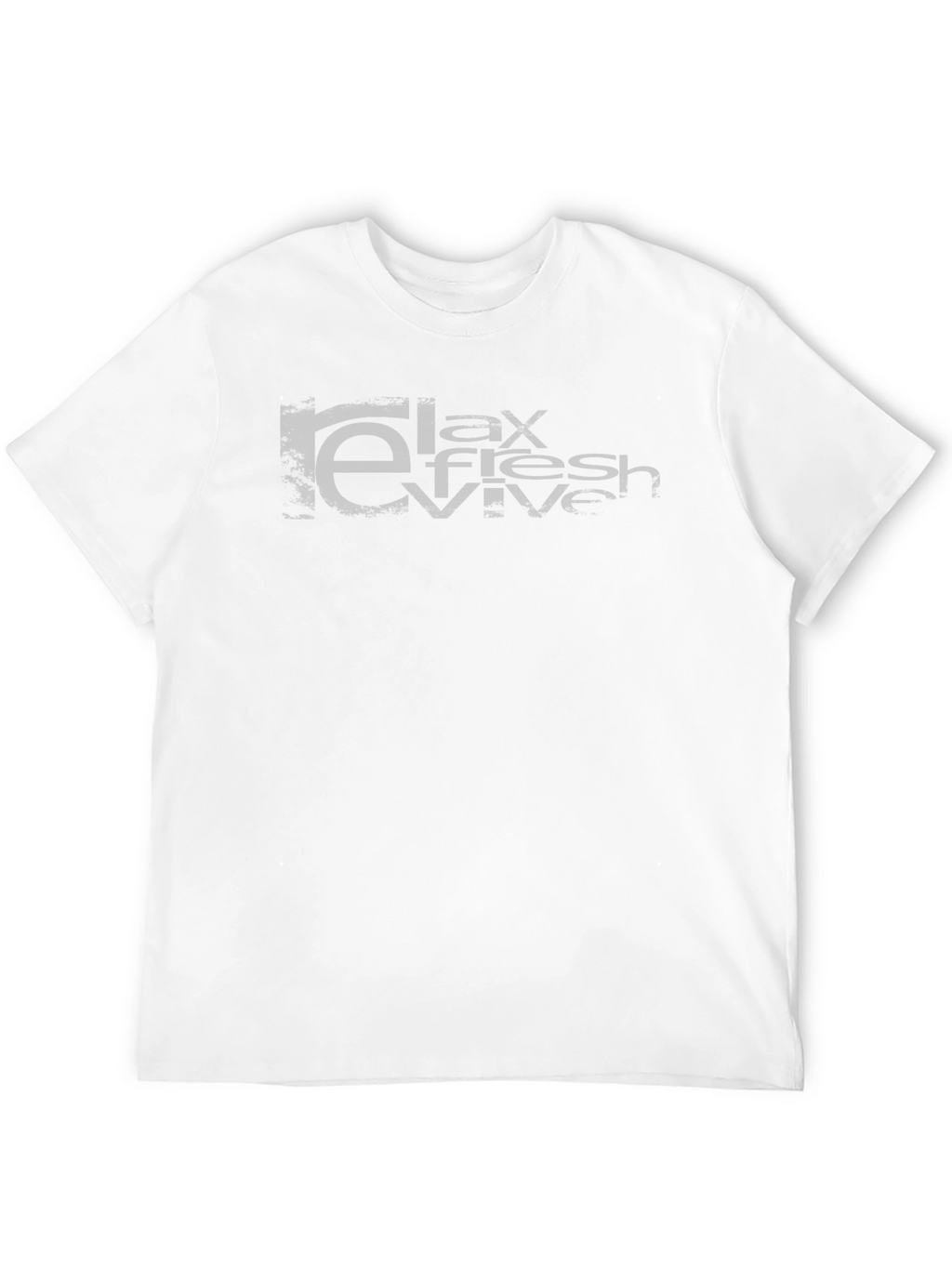 Relax Fresh Revive - Black Graphic Tee