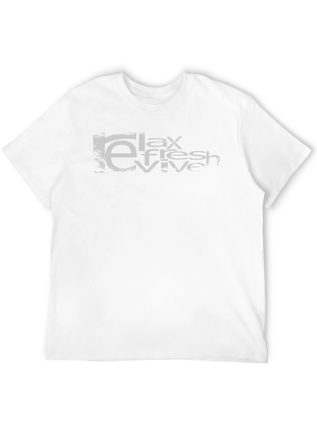 Relax Fresh Revive - Black Graphic Tee