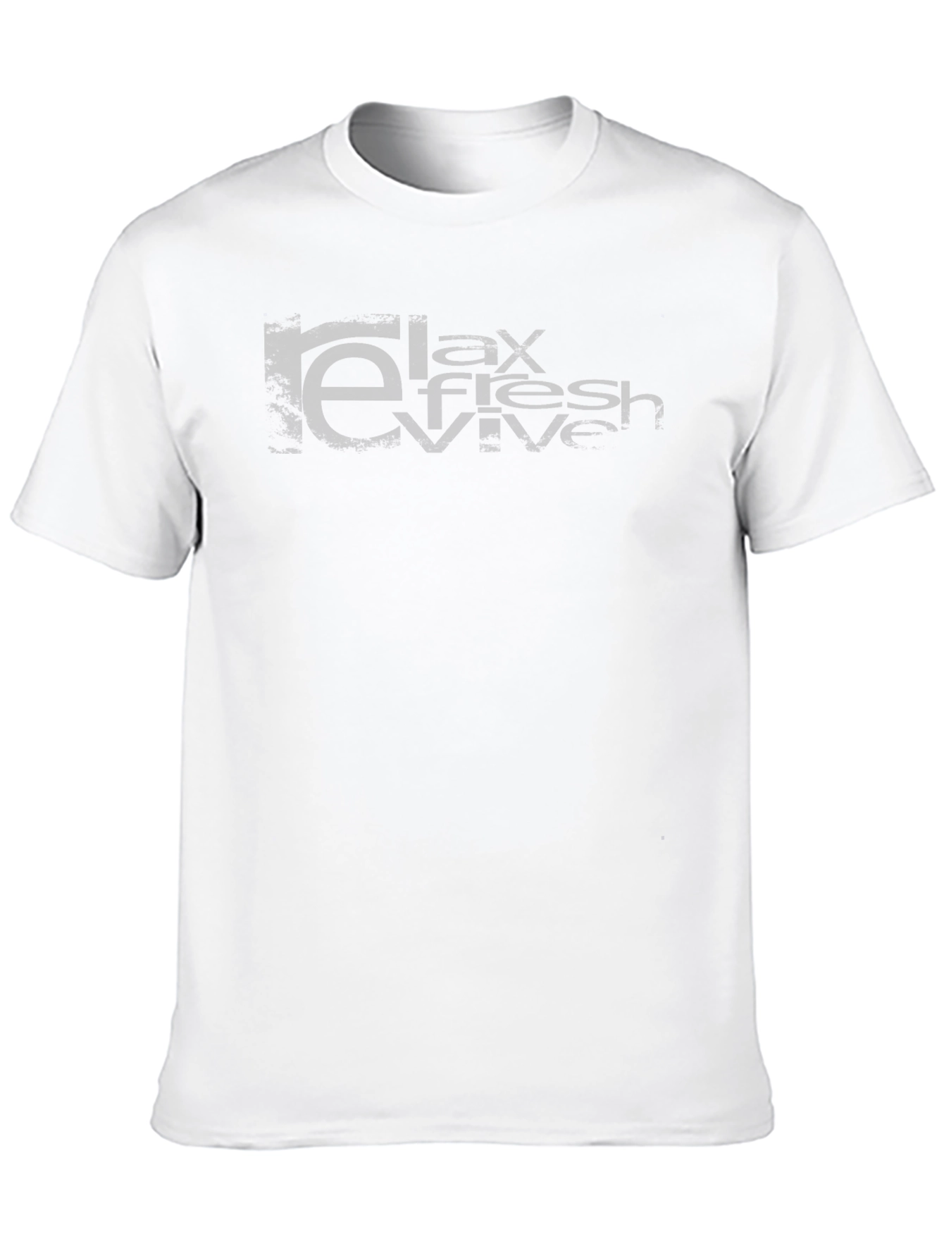 Relax Fresh Revive - Black Graphic Tee