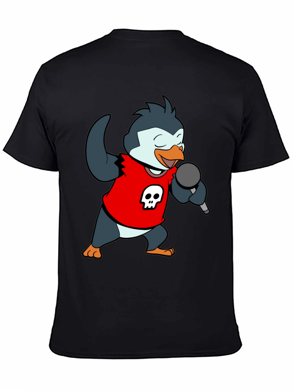 Rockstar Penguin Graphic Tee