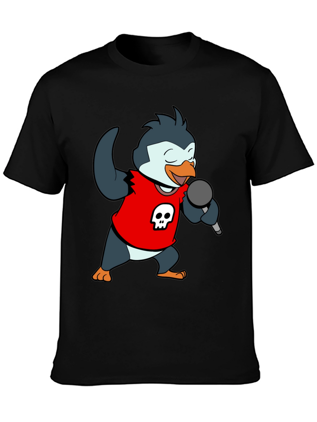Rockstar Penguin Graphic Tee